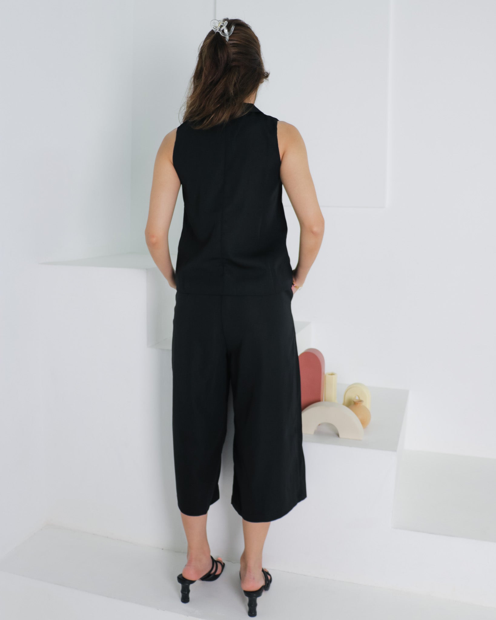 [Jenesyss] Charmaine Culottes in Black