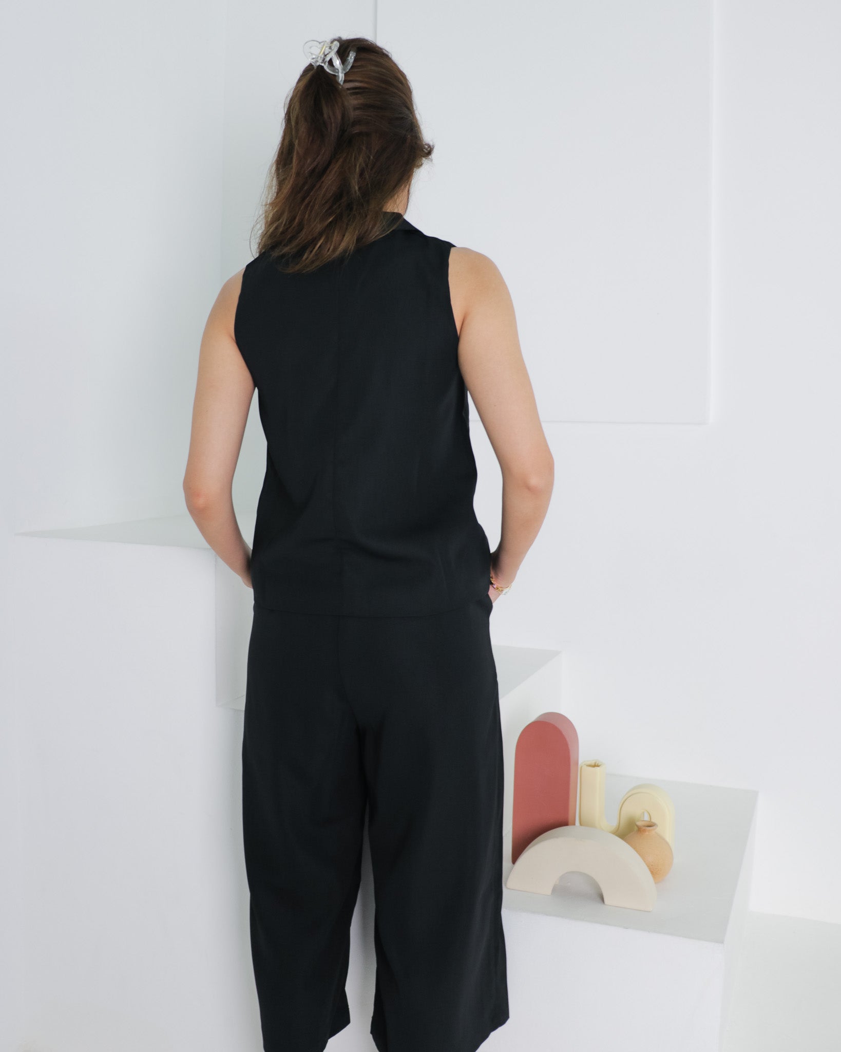 [Jenesyss] Verin Vest in Black