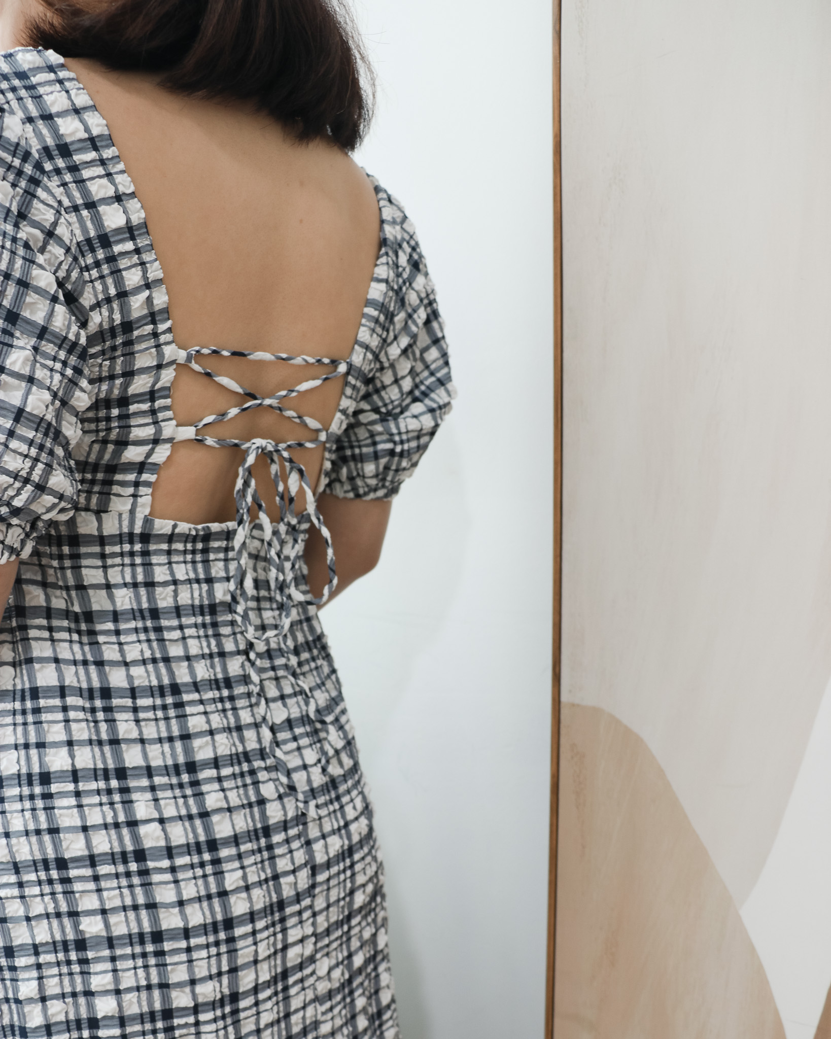 Phoebe Dress in Navy