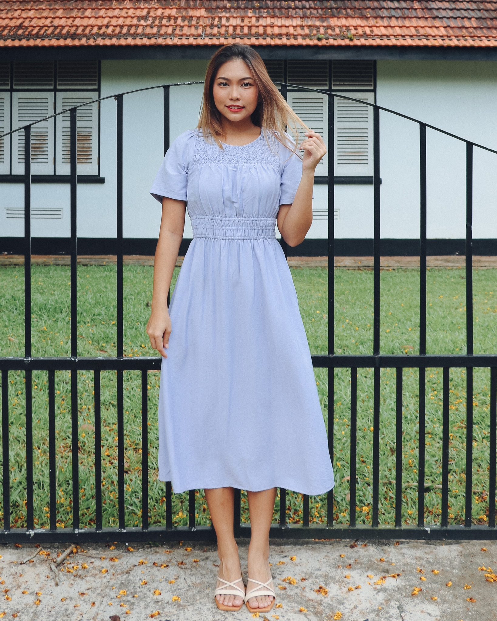 Valentina Dress in Lilac