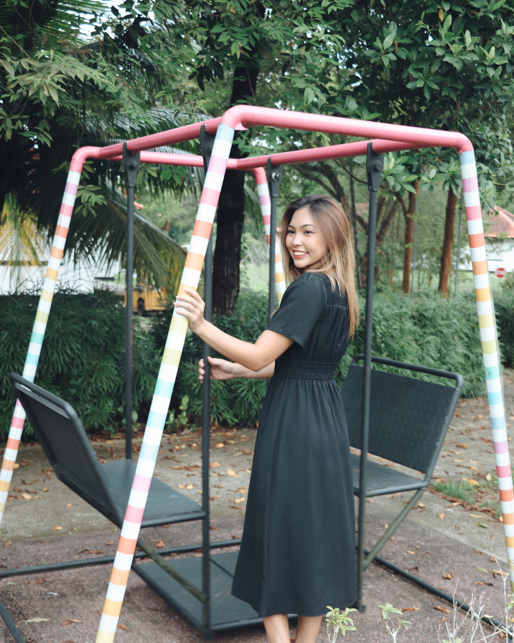 Valentina Dress in Black