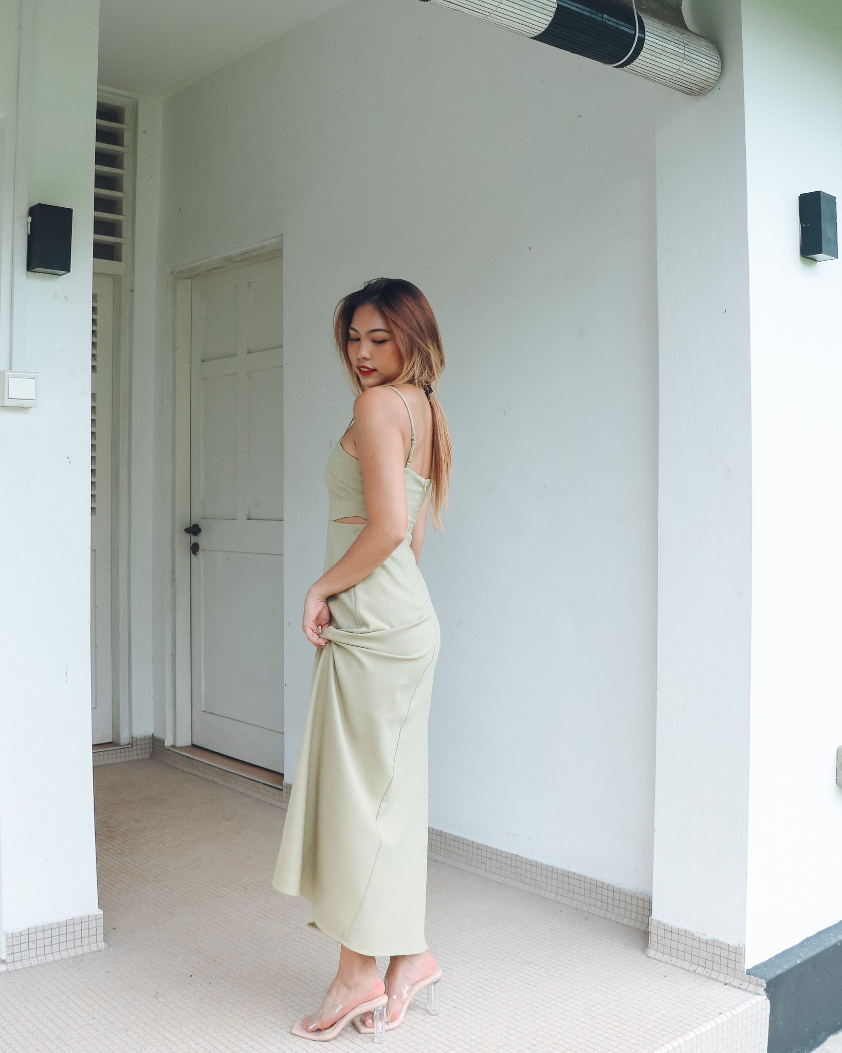 Aimee Dress in Green