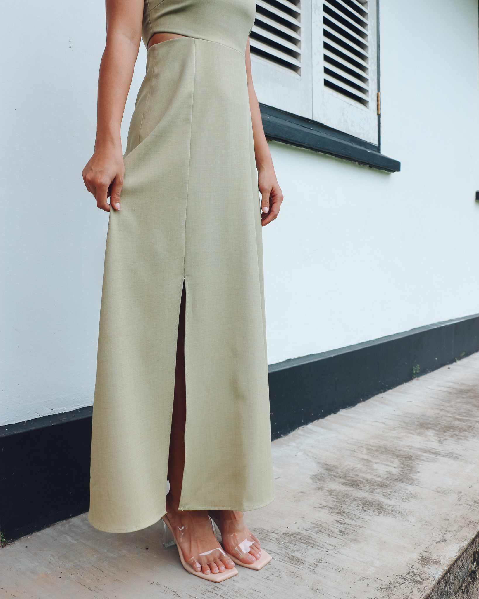 Aimee Dress in Green