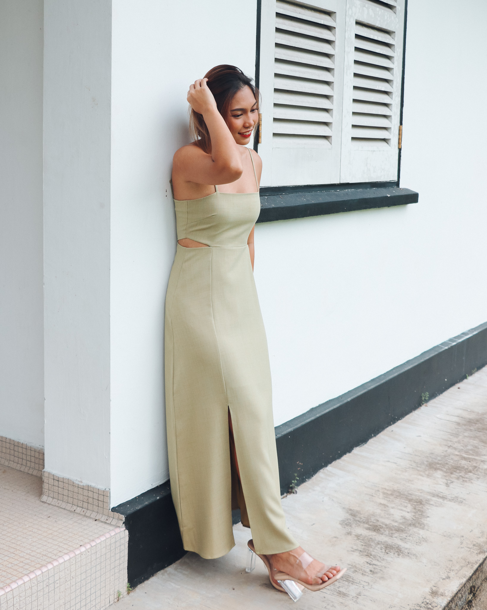 Aimee Dress in Green