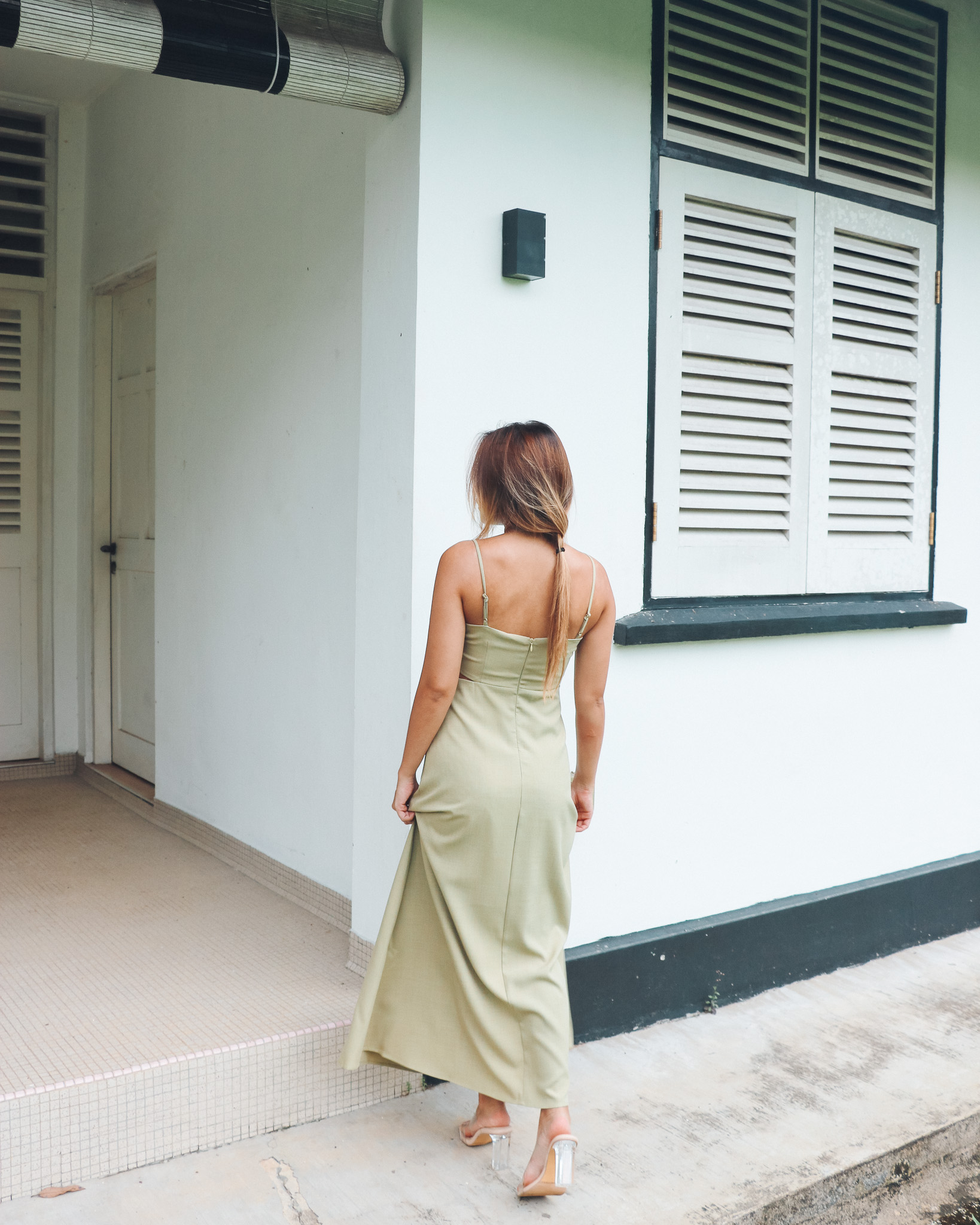 Aimee Dress in Green