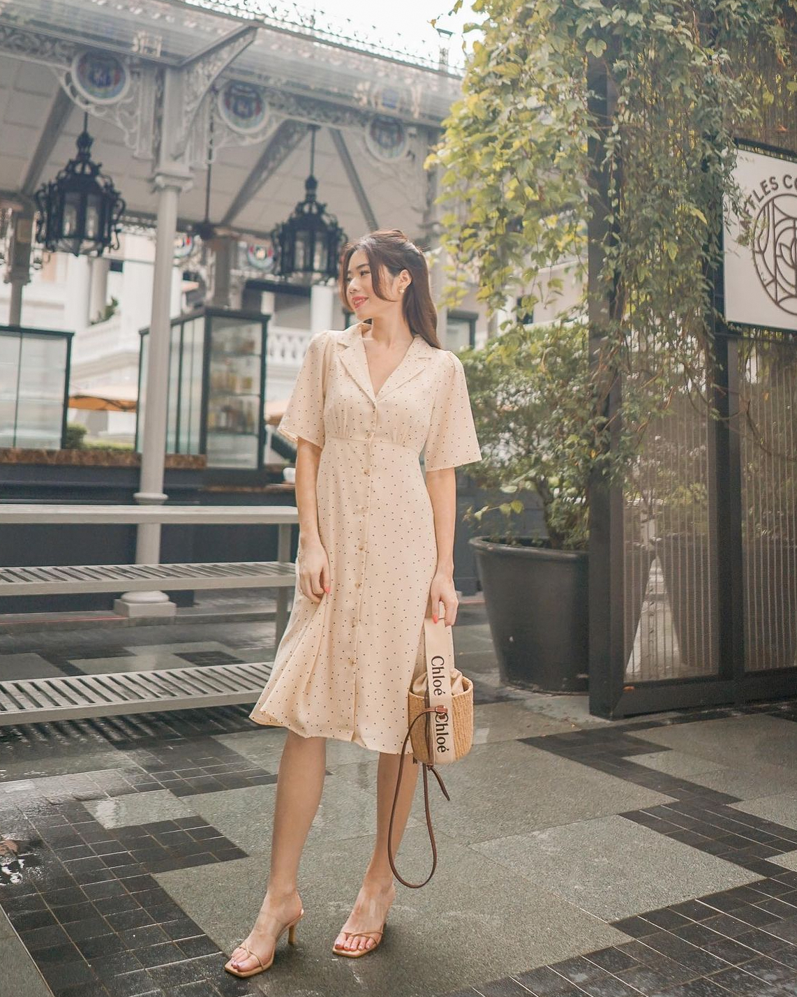 Margot Dress in Cream