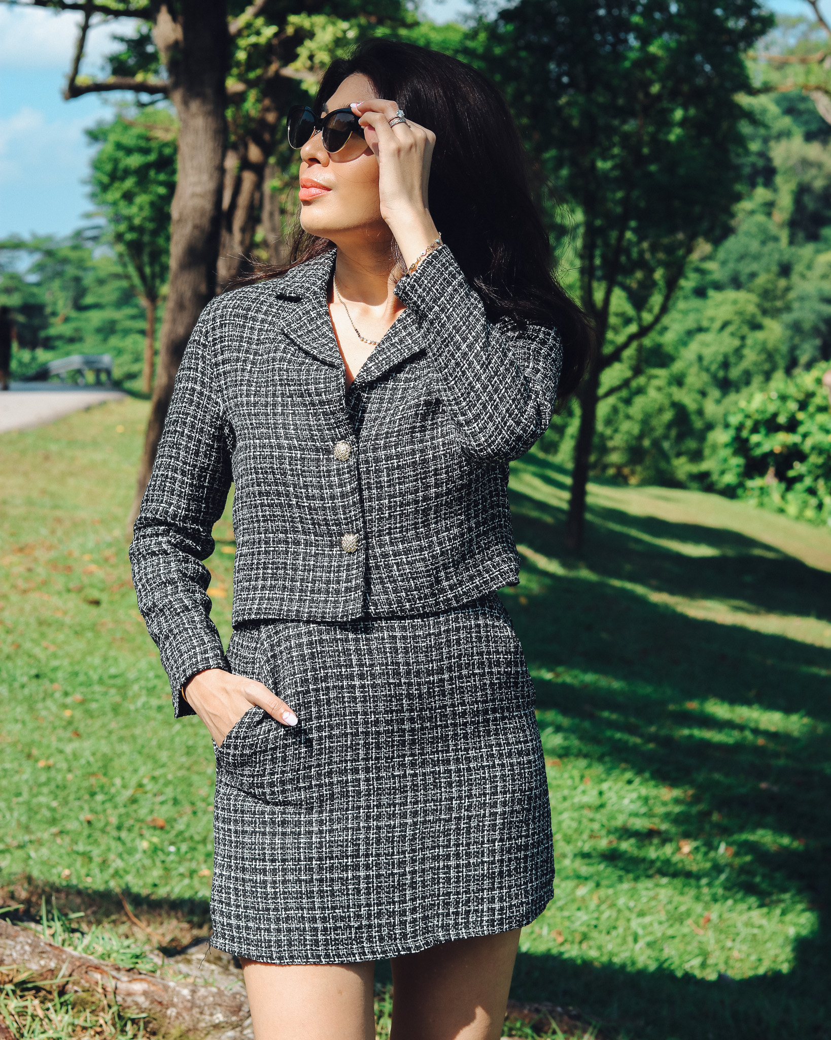 Amiri Skorts in Black