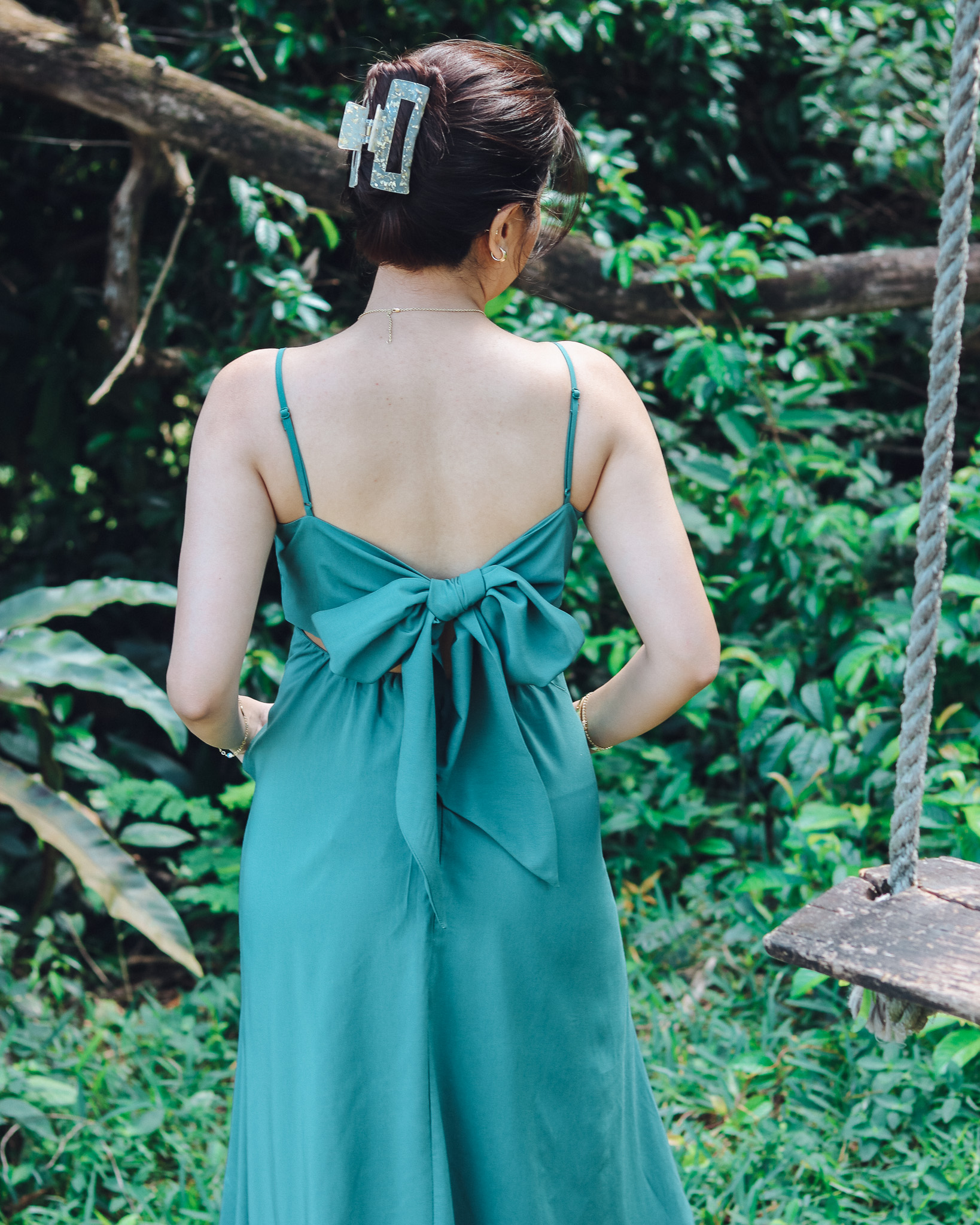 Aurora Dress in Forest