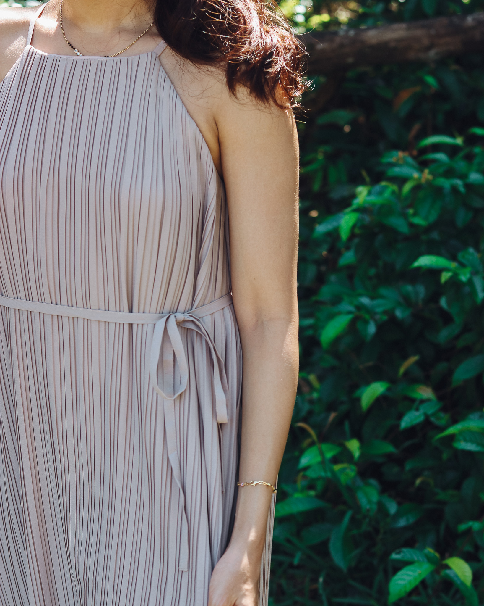 Jasmine Dress in Taupe