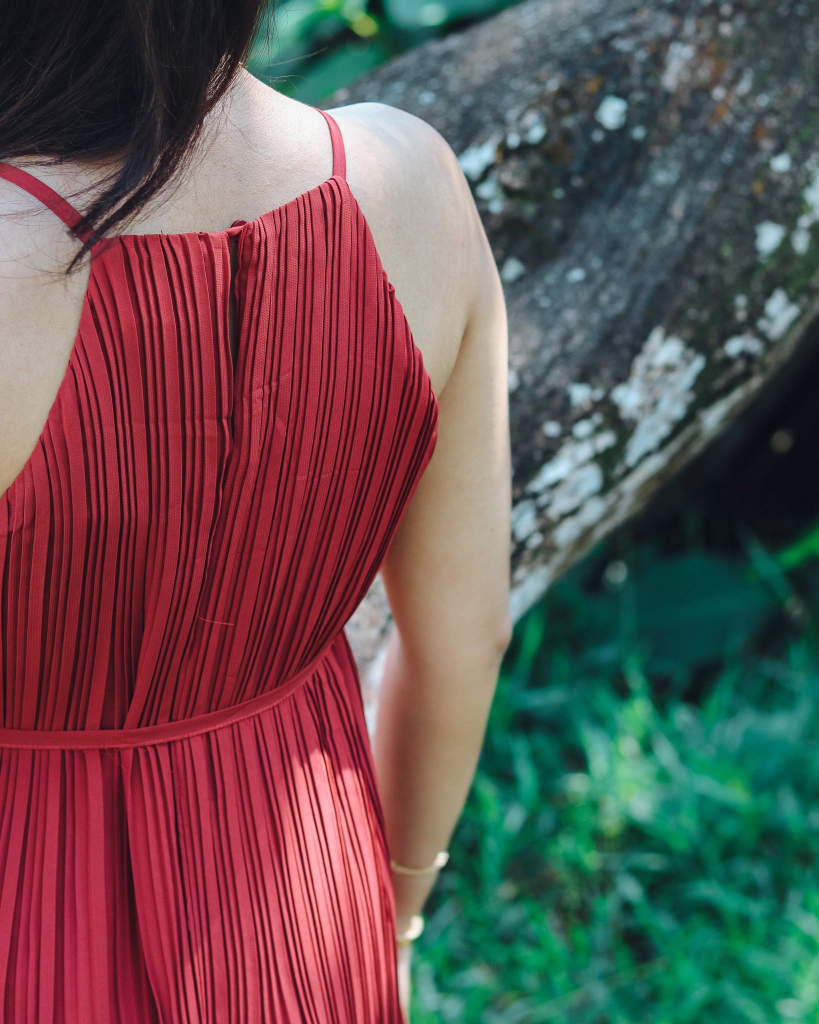 Jasmine Dress in Brick