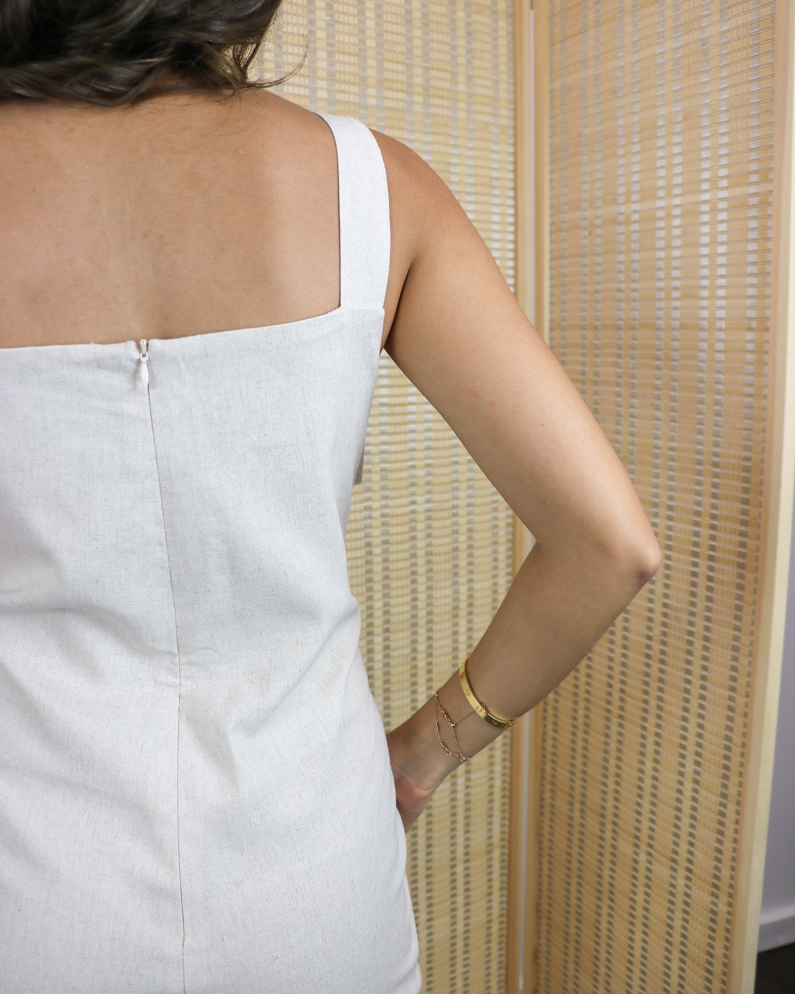 Rumi Jumpsuit in Ecru