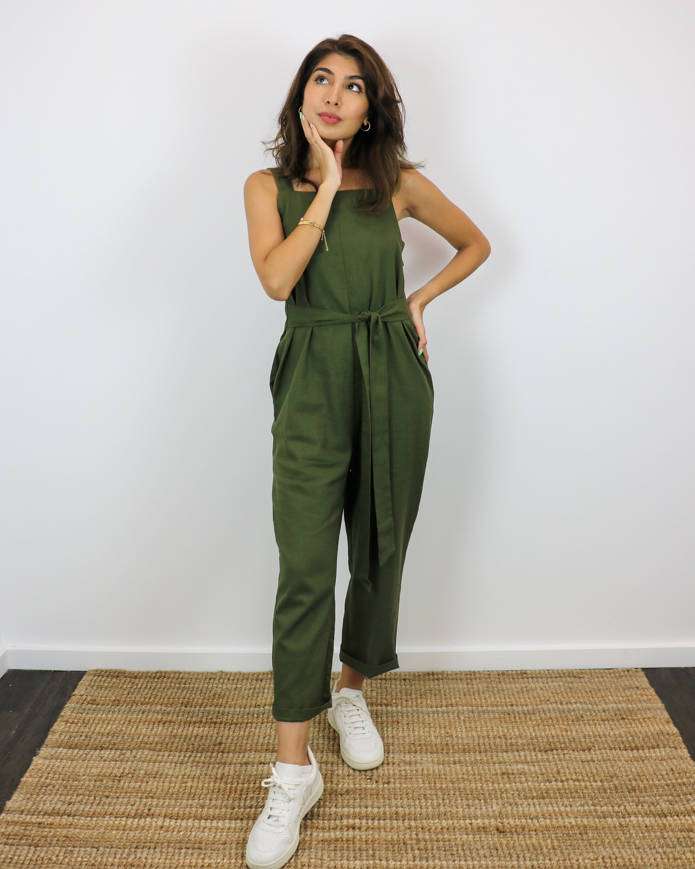 Rumi Jumpsuit in Olive