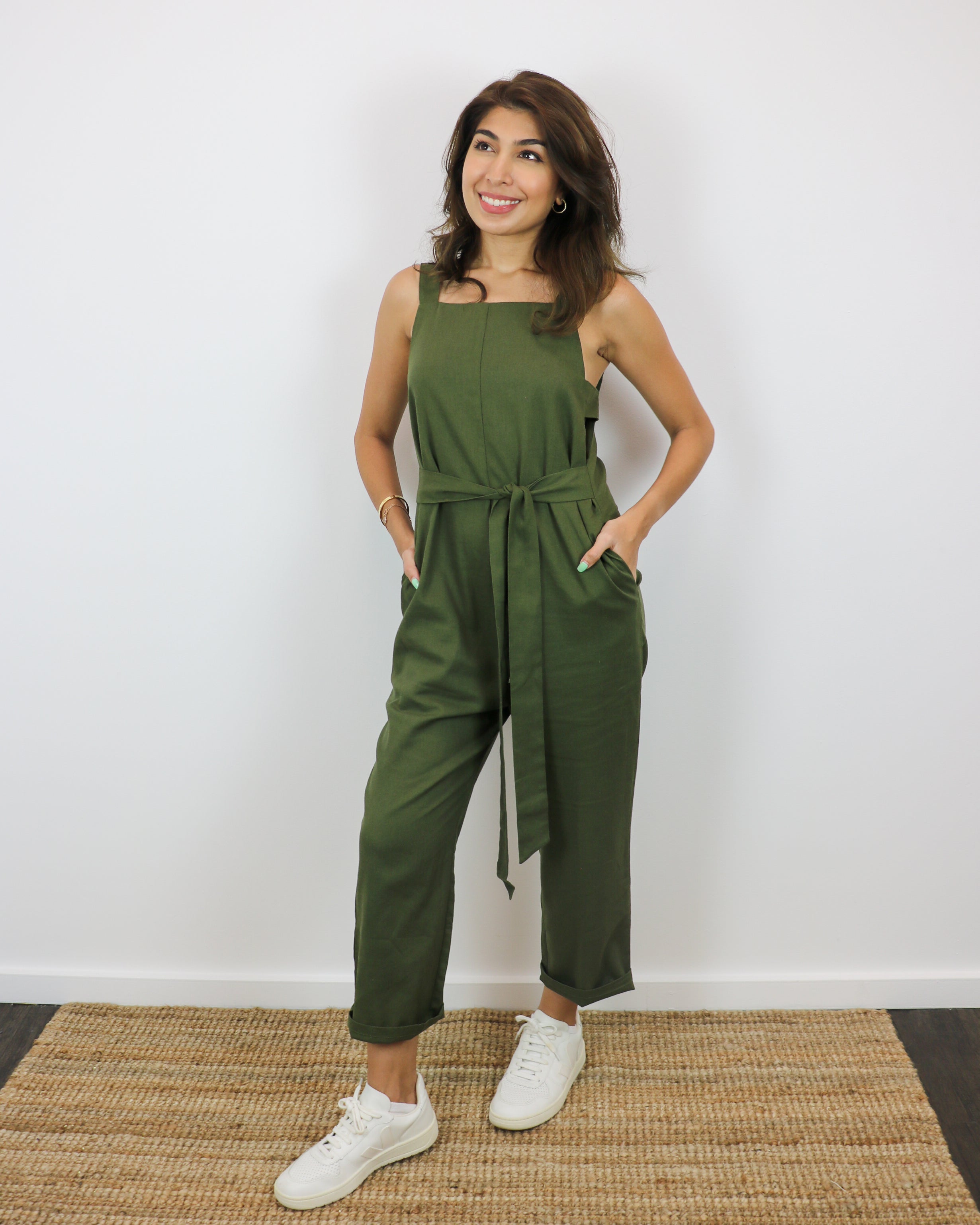 Rumi Jumpsuit in Olive