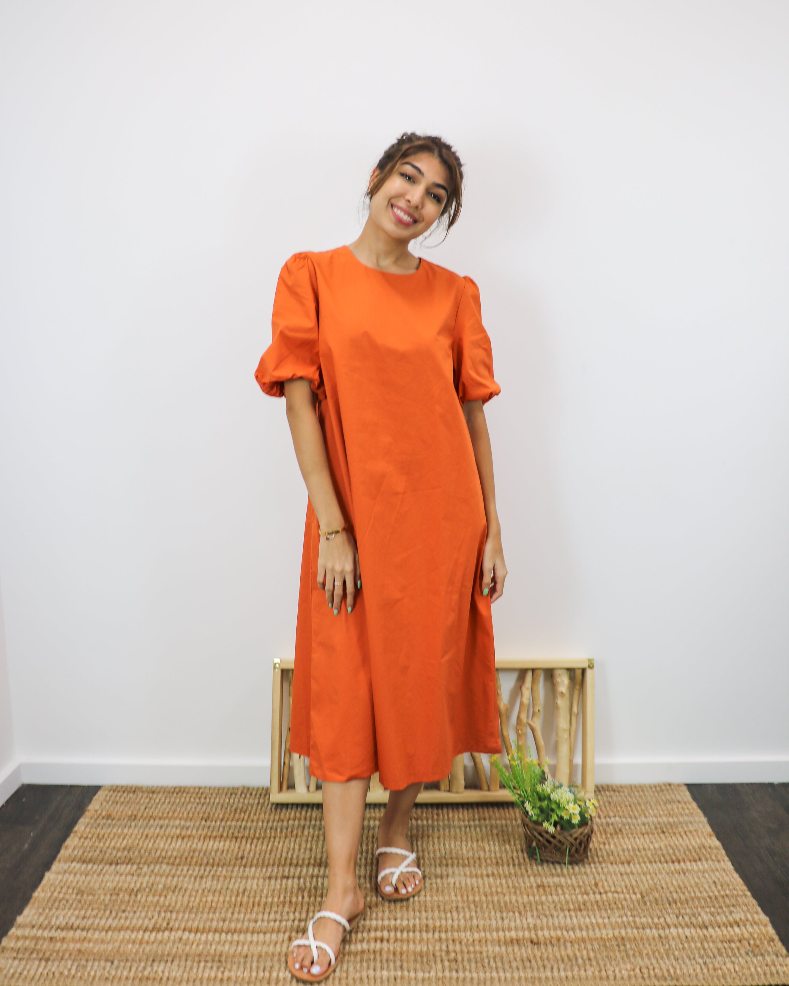 Sandro Midi in Tangerine