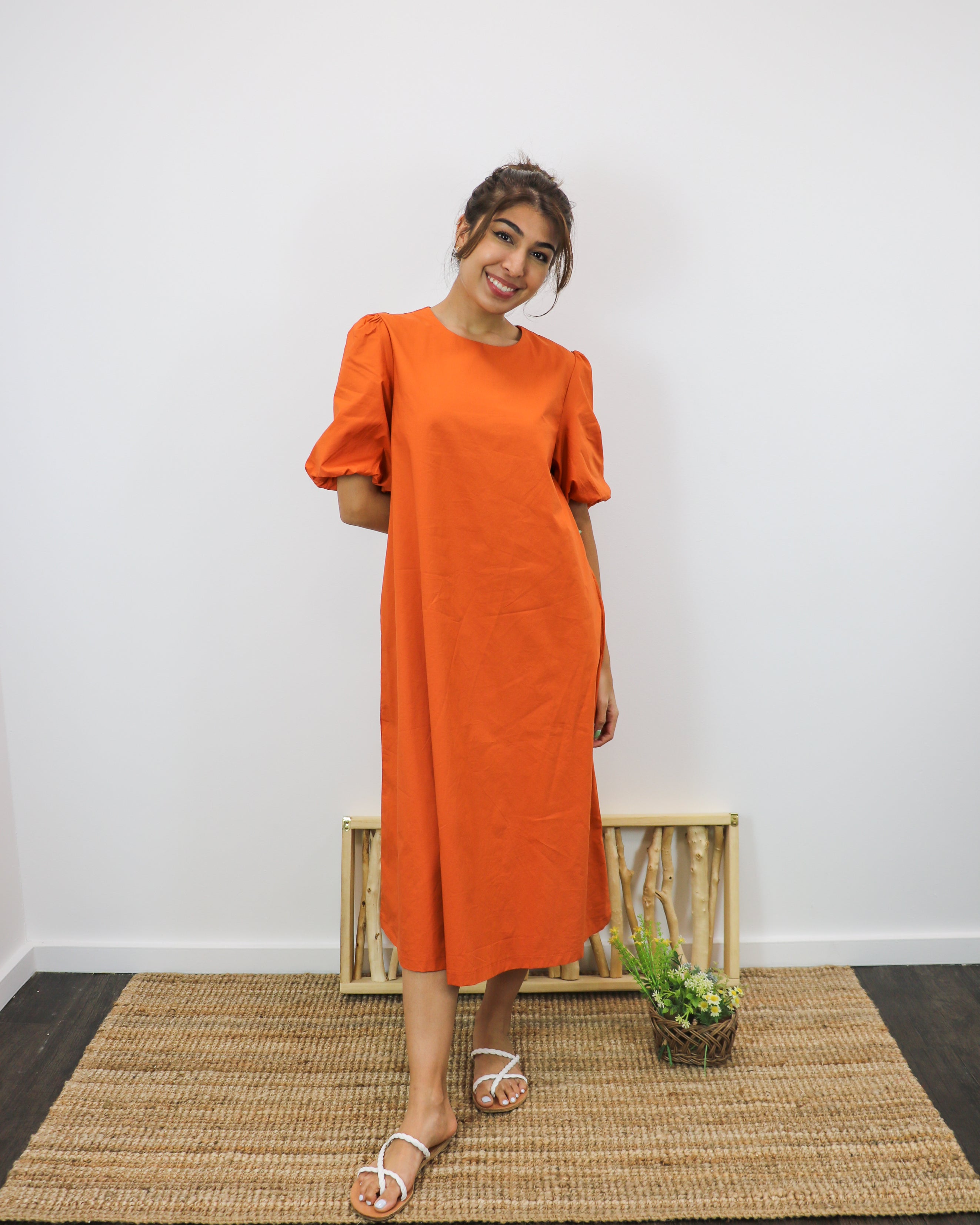 Sandro Midi in Tangerine
