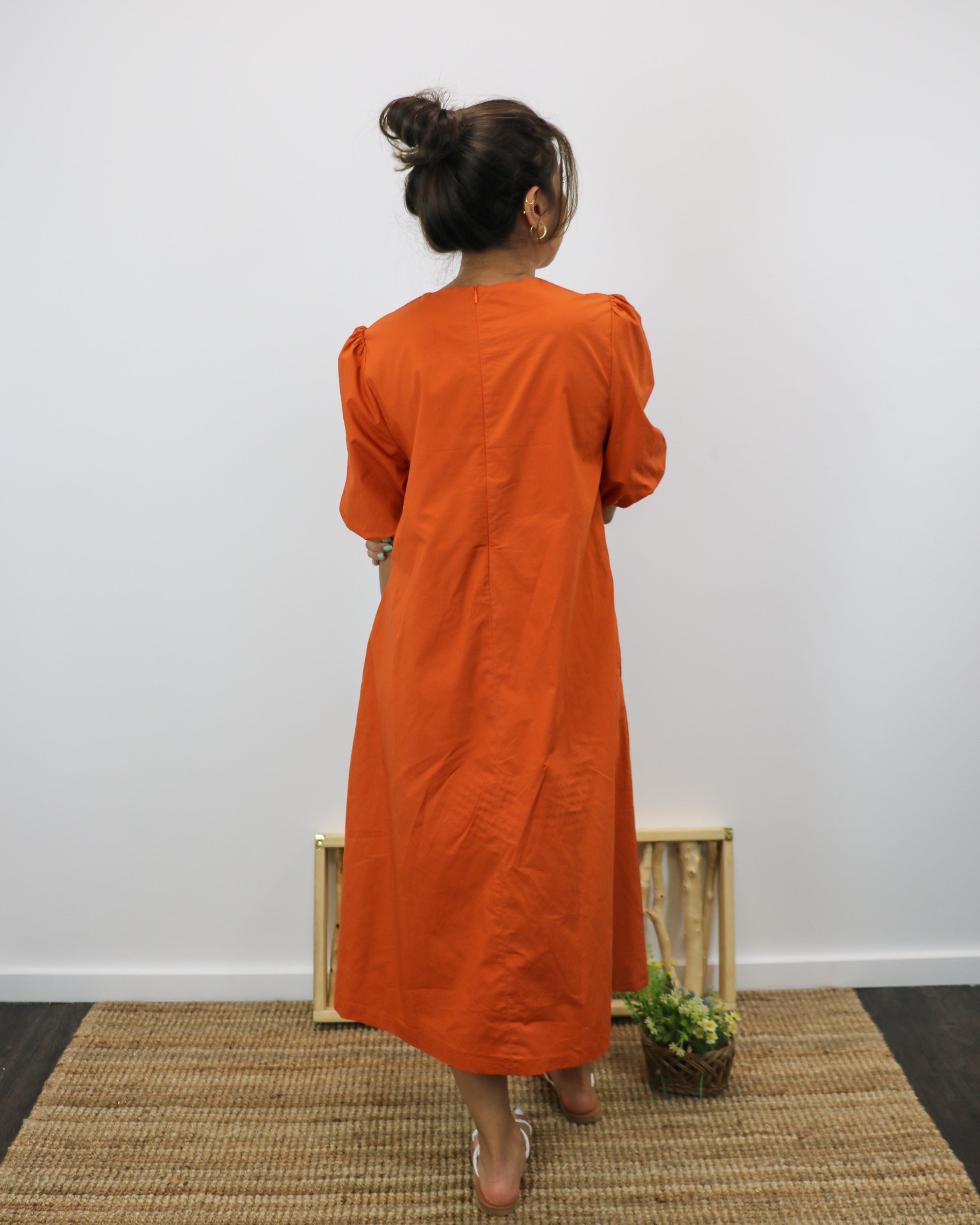 Sandro Midi in Tangerine