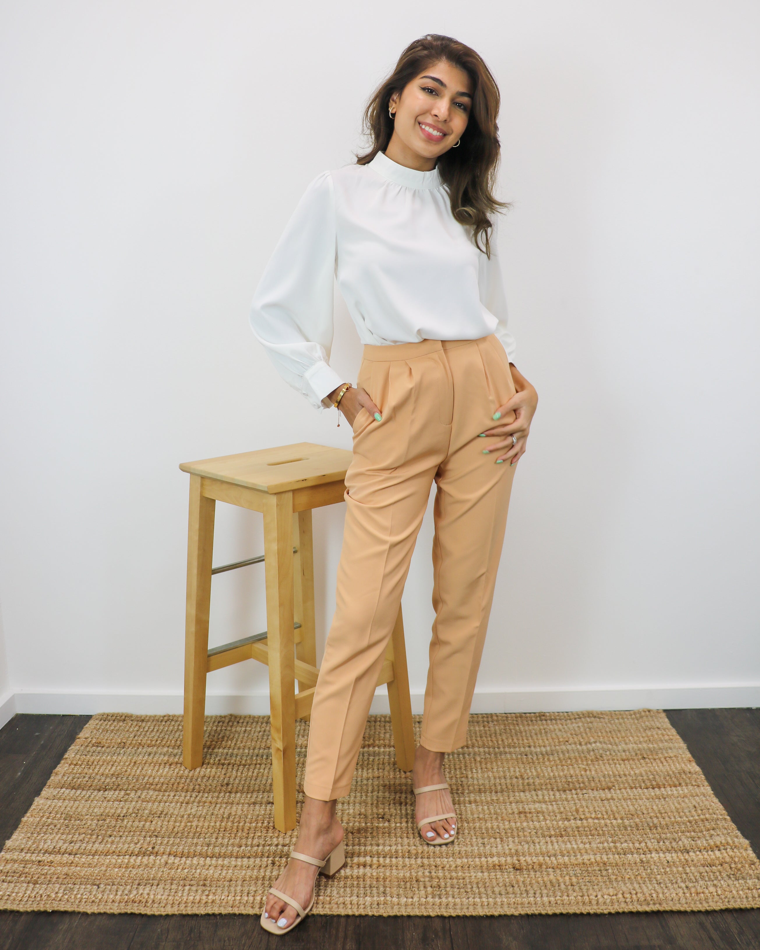 Lara Blouse in White
