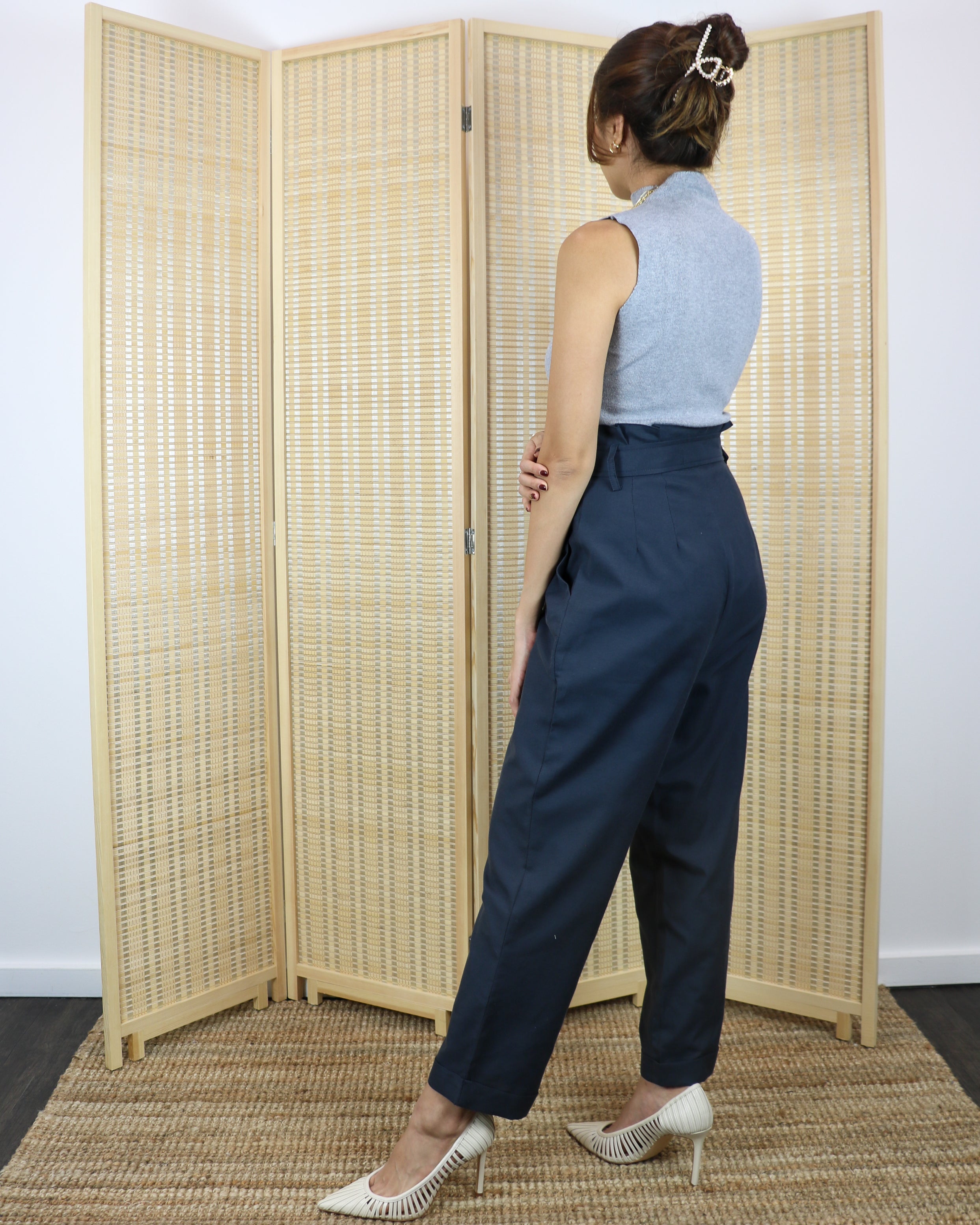 Roxanne Pants in Navy