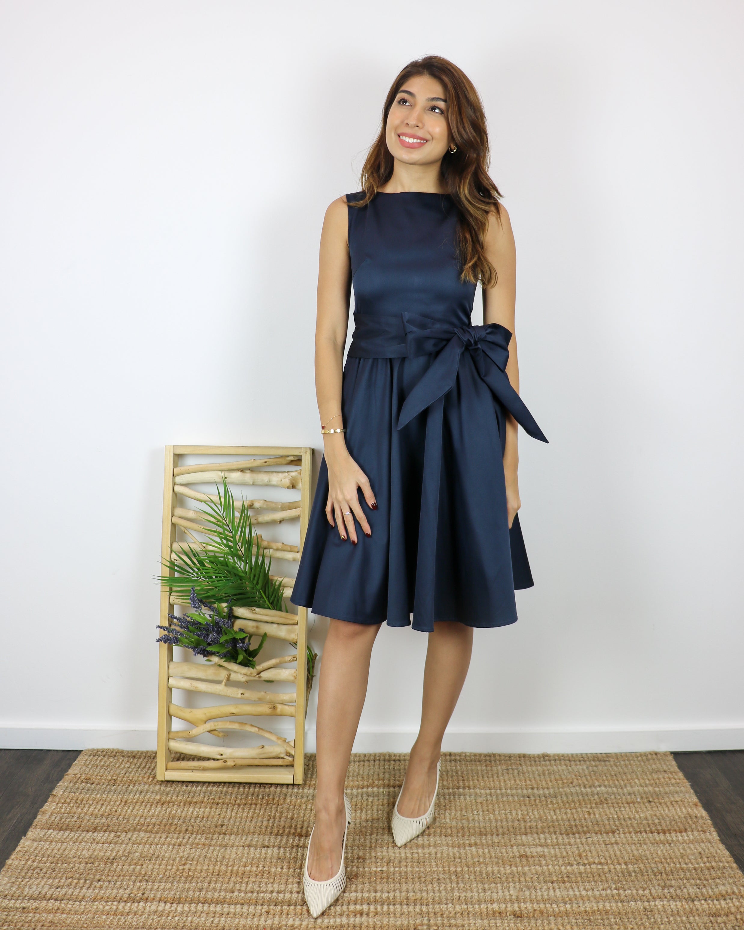 [Jenesyss] Audrey Dress in Navy