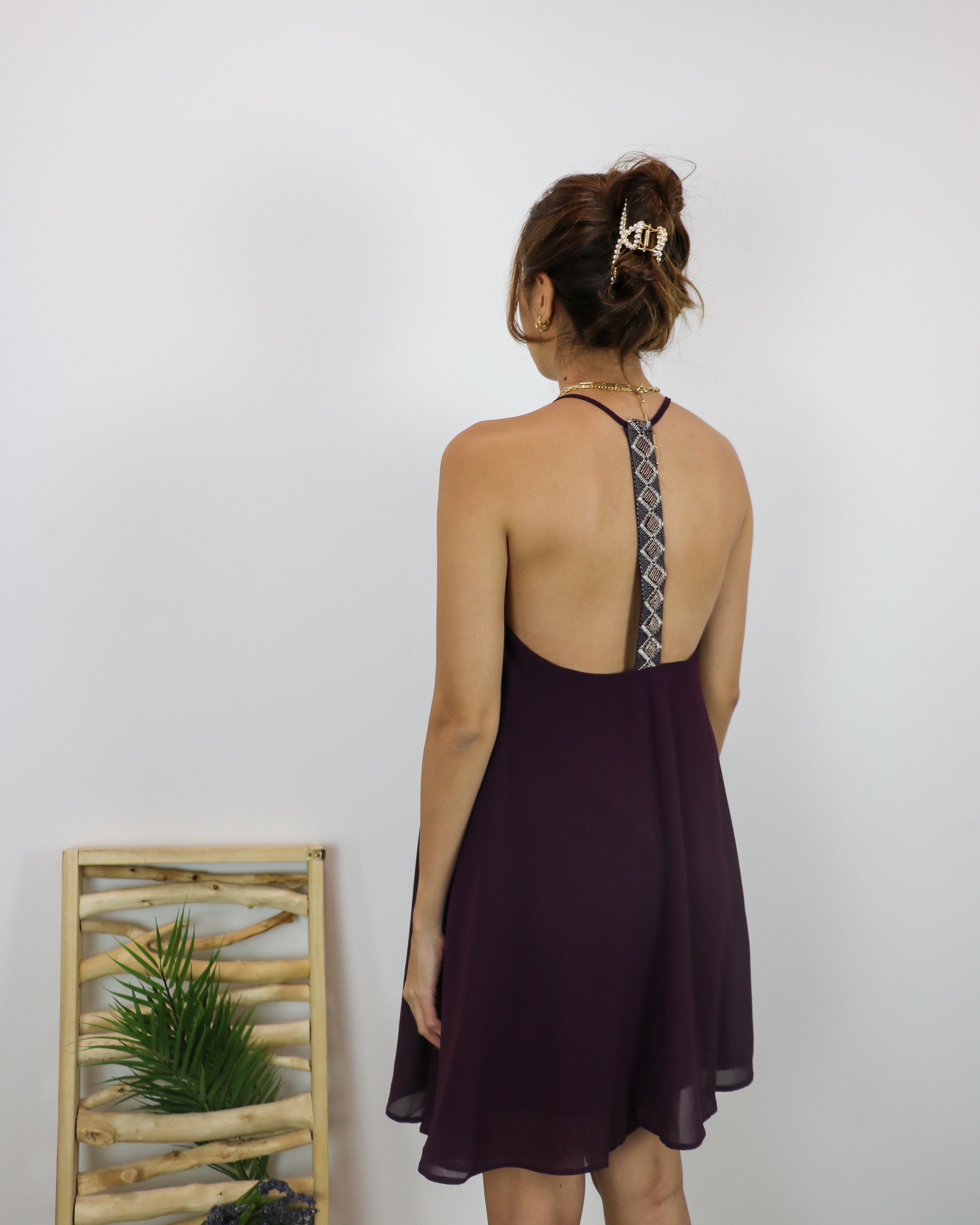 [Jenesyss] Desirae Dress in Royal Purple