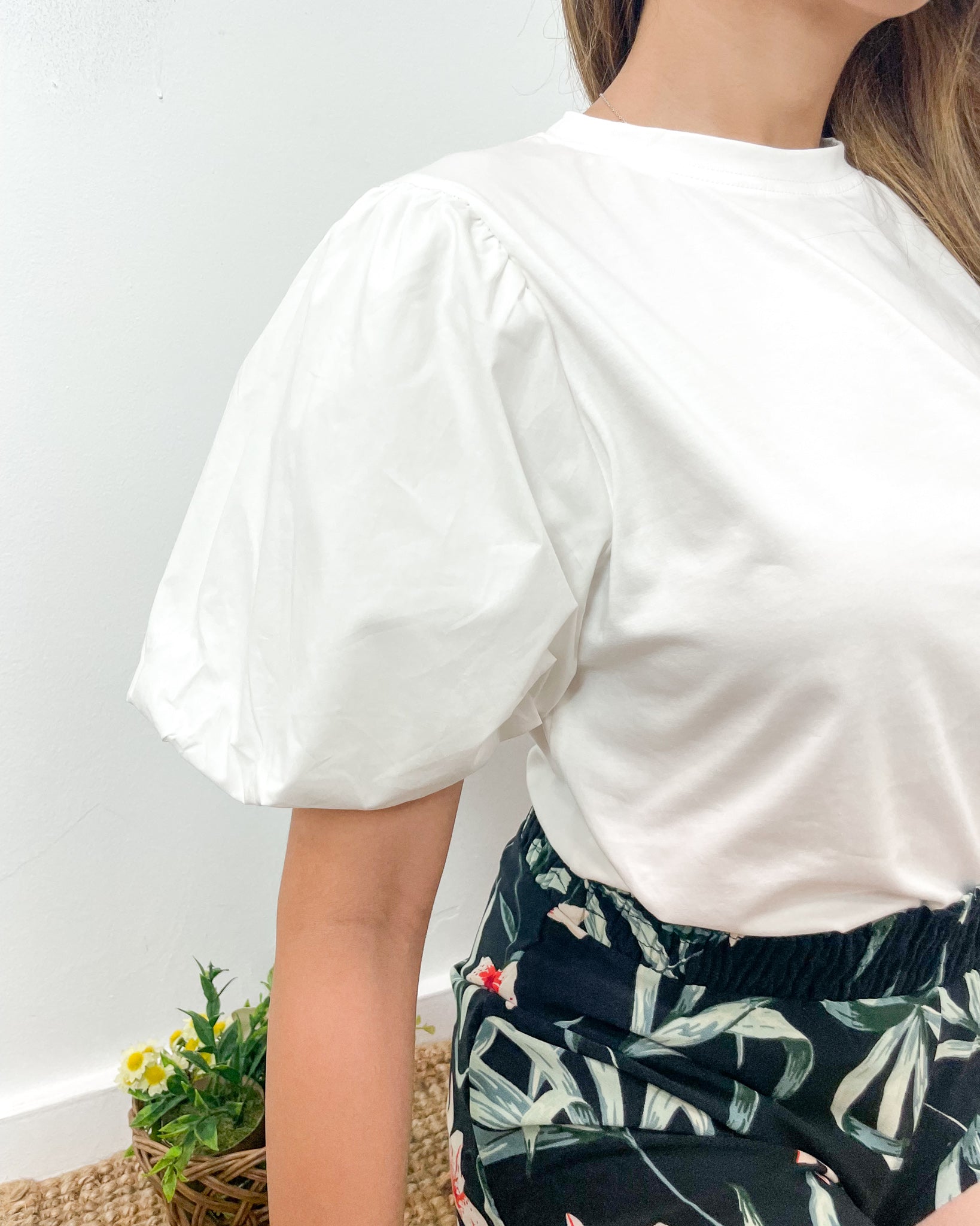 Lorraine Top in White