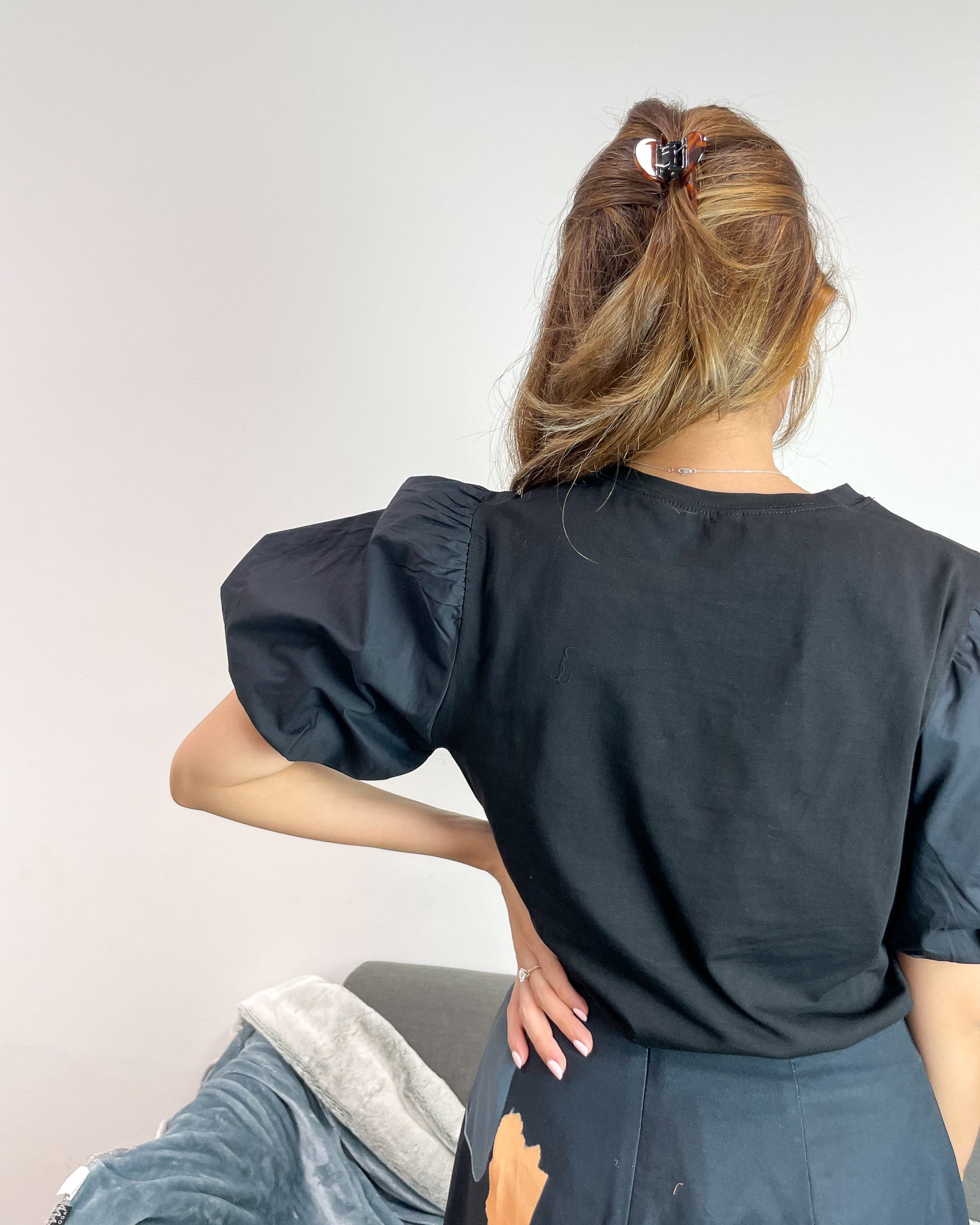 Lorraine Top in Black