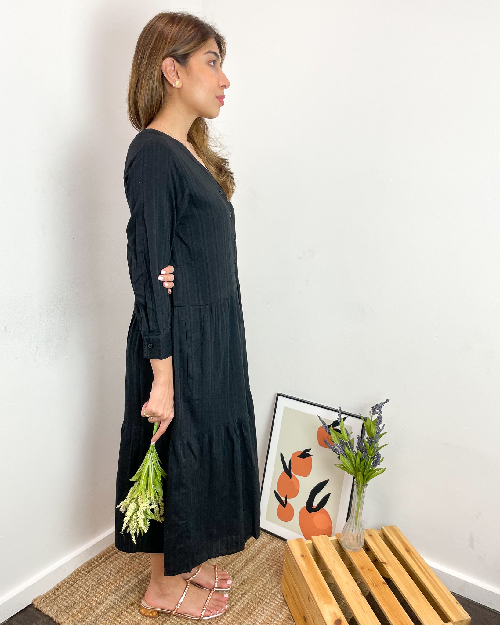 Noelle Dress in Black