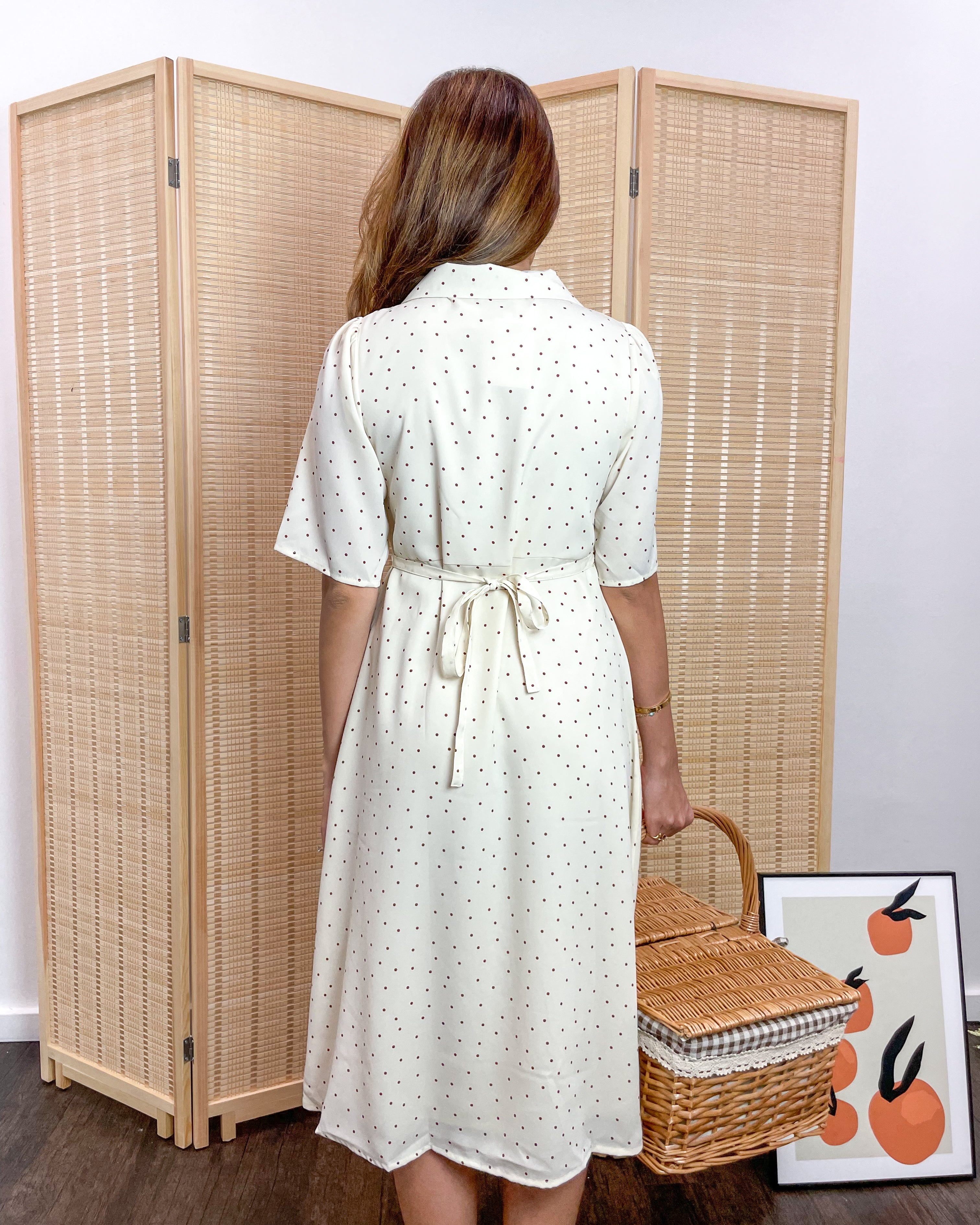 Margot Dress in Cream