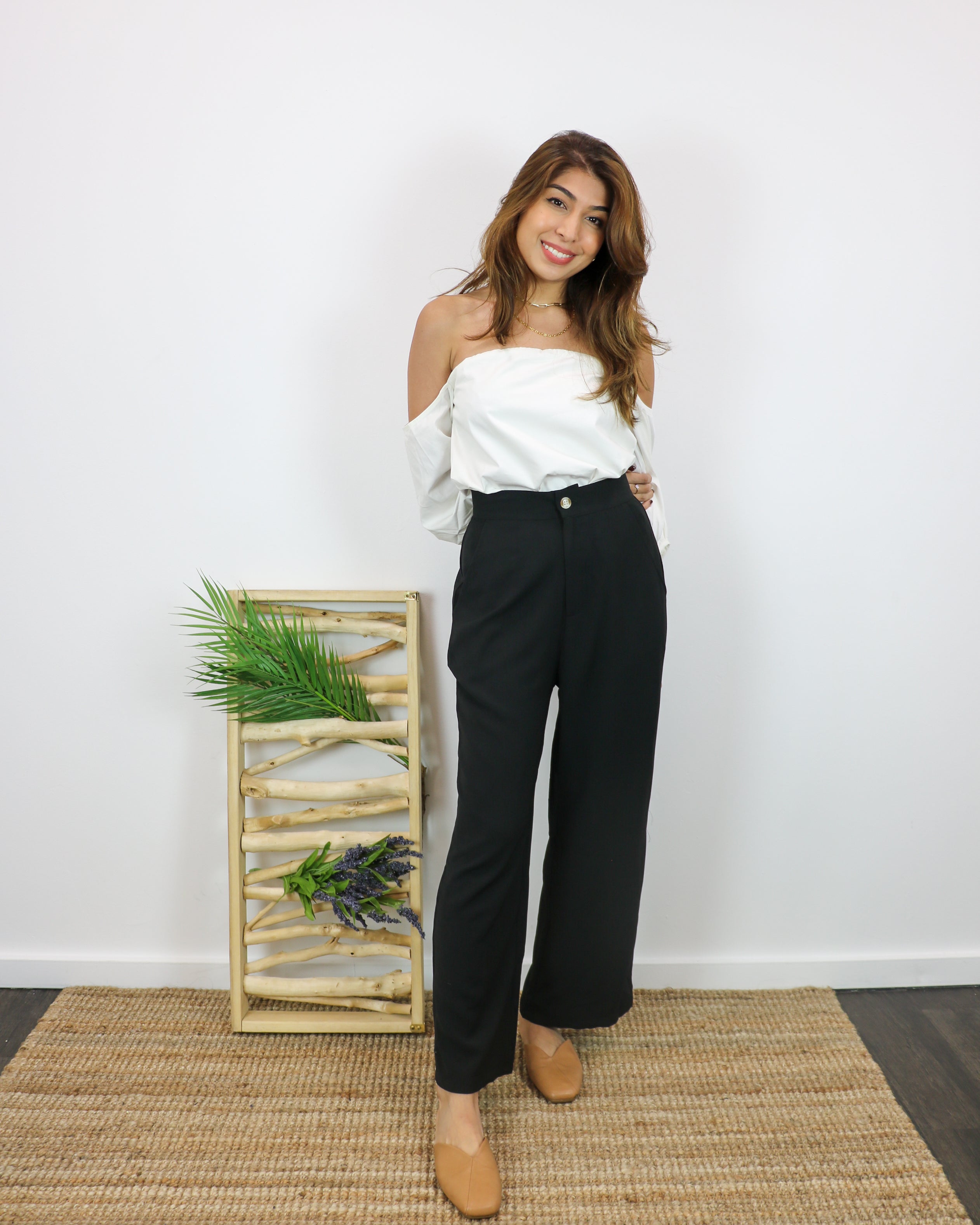 [Jenesyss] Tabitha Off Shoulder Top in White