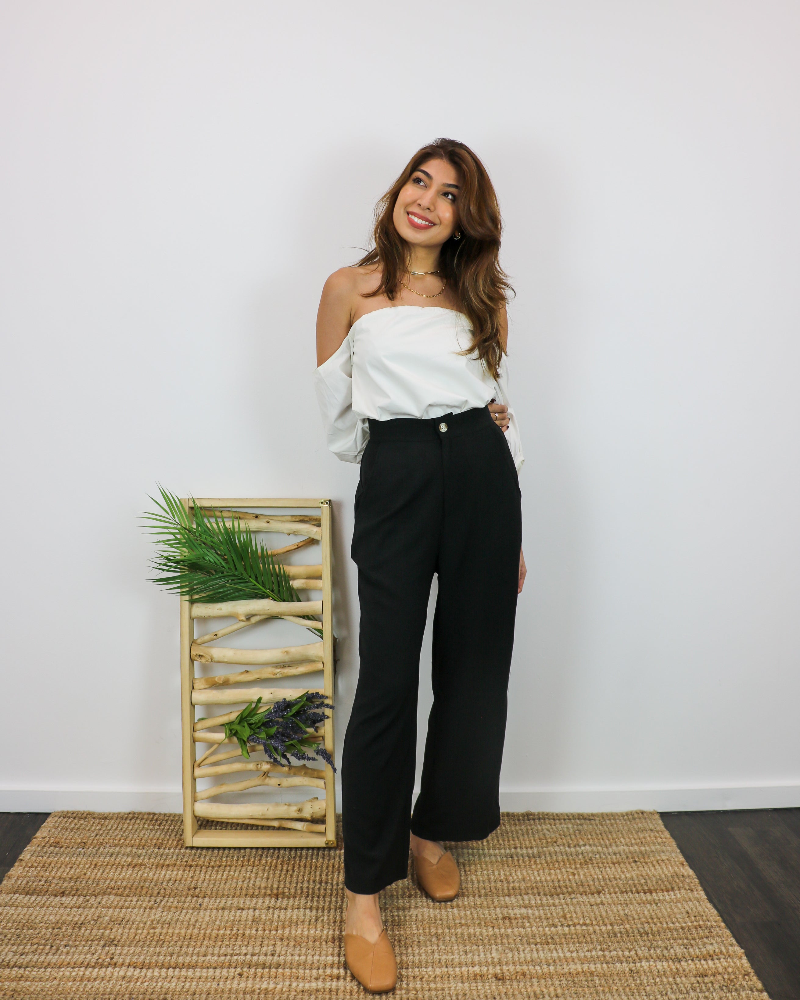 [Jenesyss] Tabitha Off Shoulder Top in White