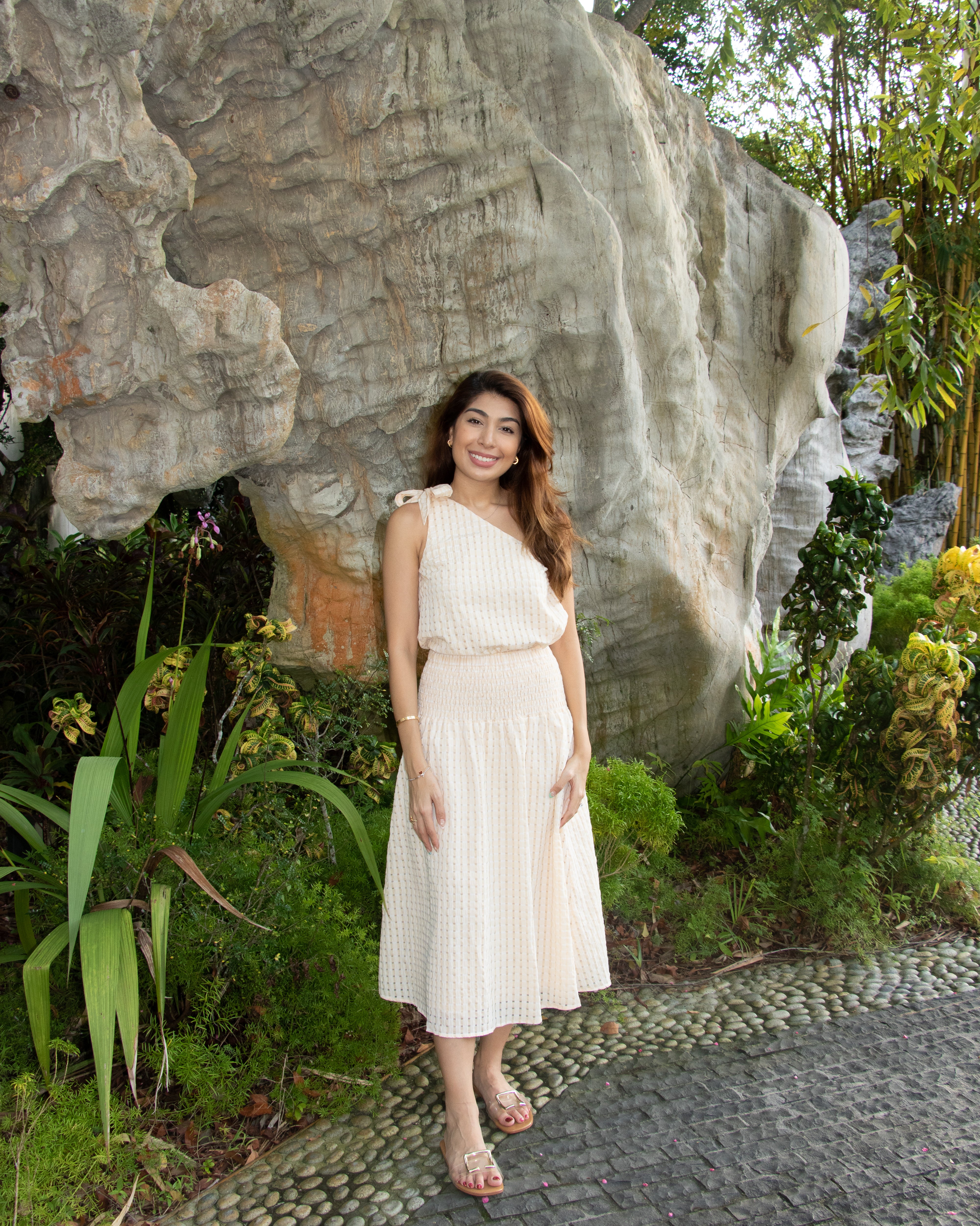 Trixie Midi Skirt in Yellow