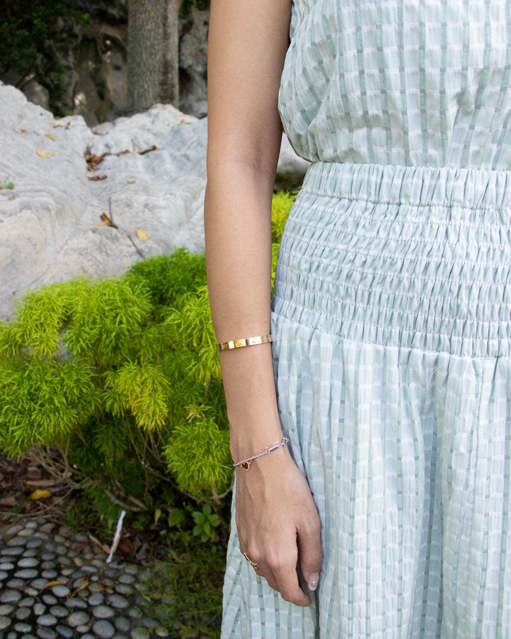 Trixie Midi Skirt in Mint