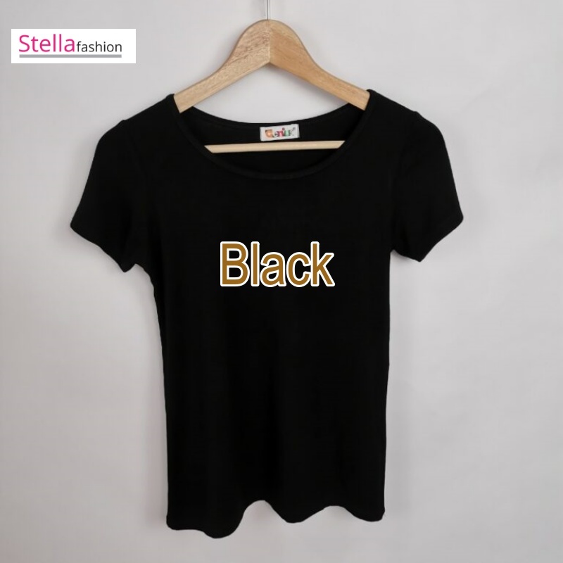 Stella Fashion Women Plus Size Short Sleeved Modal Bamboo fiber T-Shir