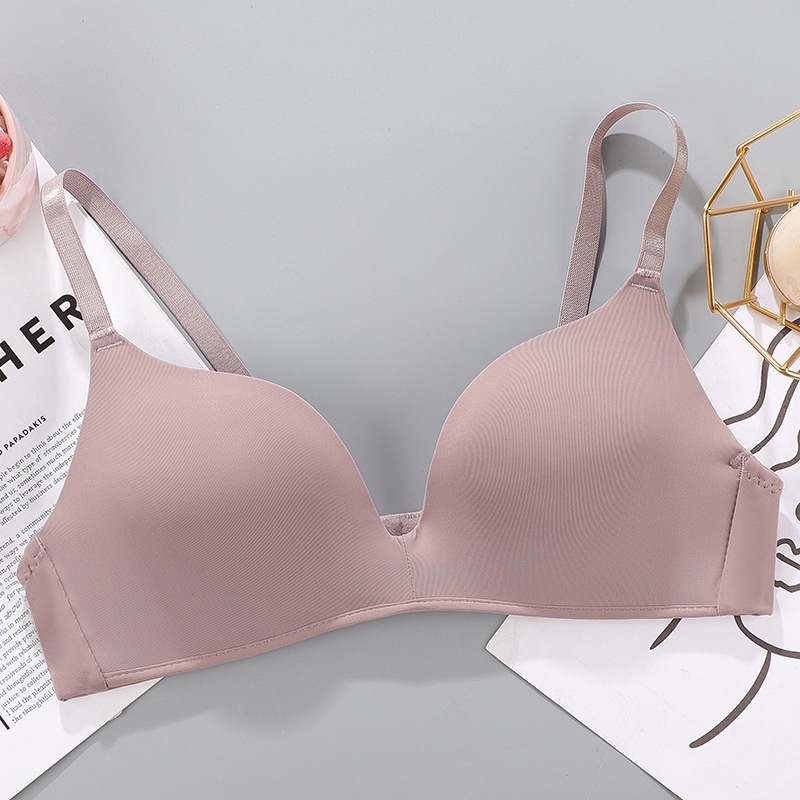 [Stella fashion]Japanese Sexy bra Thin Mould Cup up bra breathable comfortable Women Bra Student Plus size Nylon