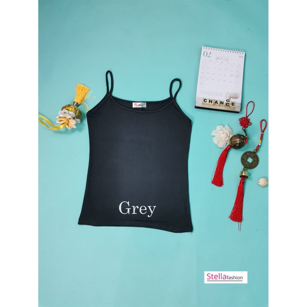 [STELLA FASHION]  U-Back Spaghetti Strape Tank Tops  Korea  MODAL + Spandex  Women Plus size Camisoles  M -XL Tanks Tops