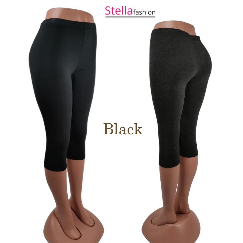 Stella Fashion MODAL LEGGINGS Stretchable Tights Yoga Zoomba Pants Ready Stock