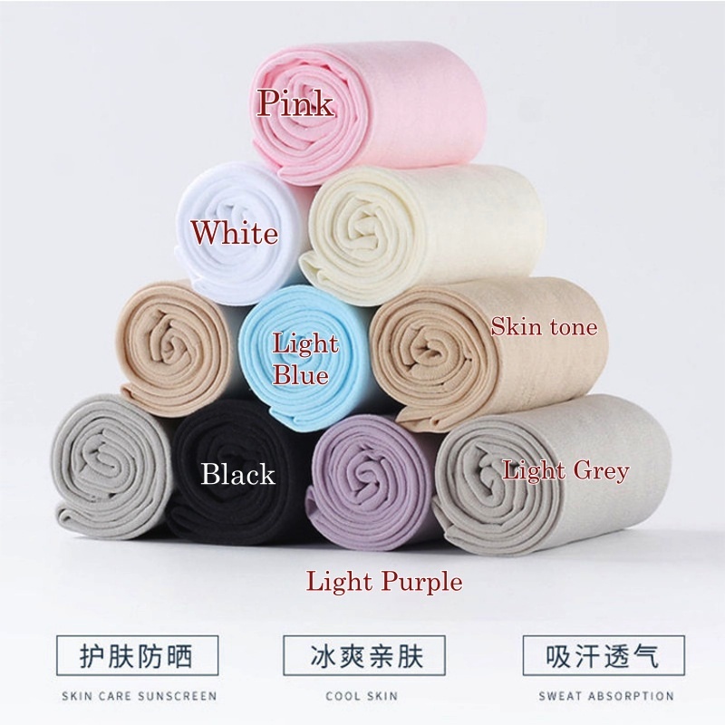 UV Protection outdoor sleeves hand covers driving sport ice silk sleeve cooling arm long sleeves sun block cover-Stella's Fashion