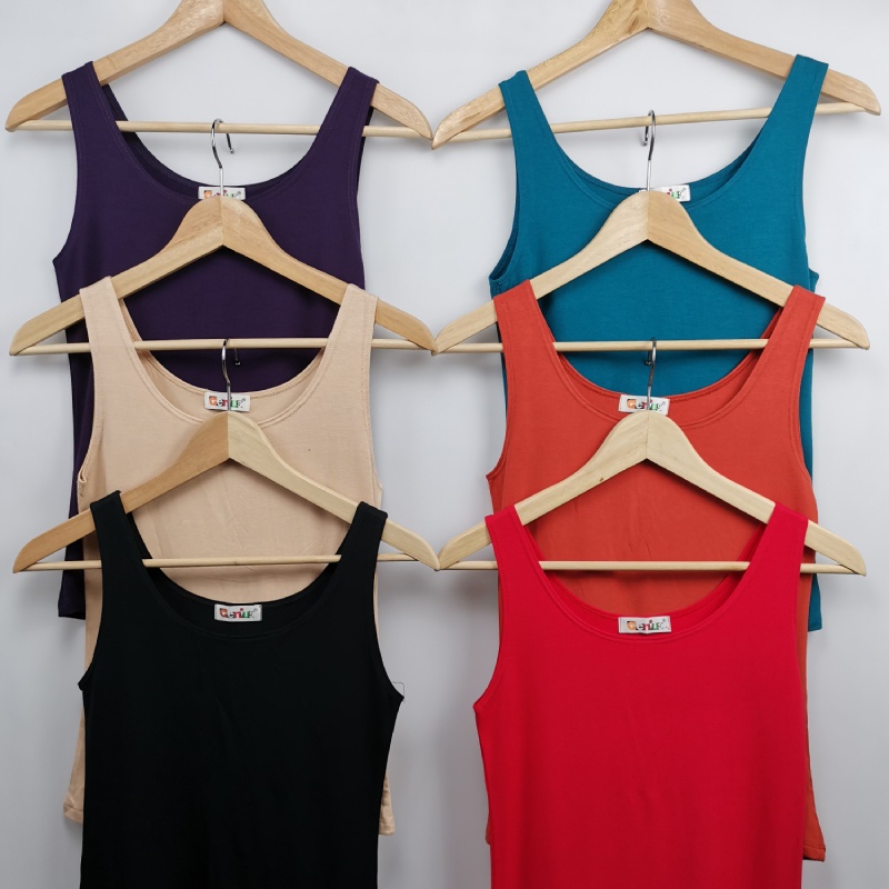 Stella Fashion [M-XL] 95% MODAL Bamboo Fabric Women Tank  Tops Elastic Vest Sexy Plus Size Tanks Camisoles