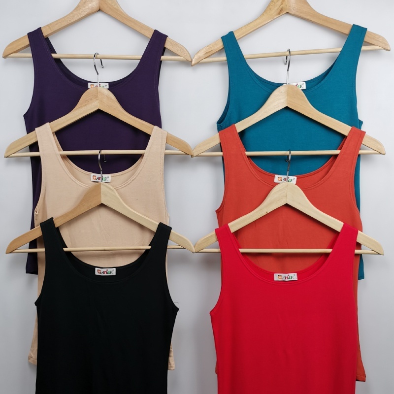 Stella Fashion [M-XL] 95% MODAL Bamboo Fabric Women Tank  Tops Elastic Vest Sexy Plus Size Tanks Camisoles