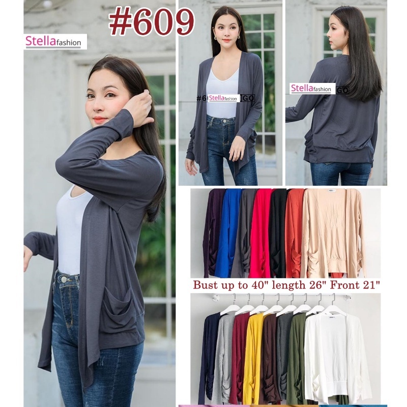 Stella Fashion Ladies Cardigan for Office Sweater Long Sleeved Women B