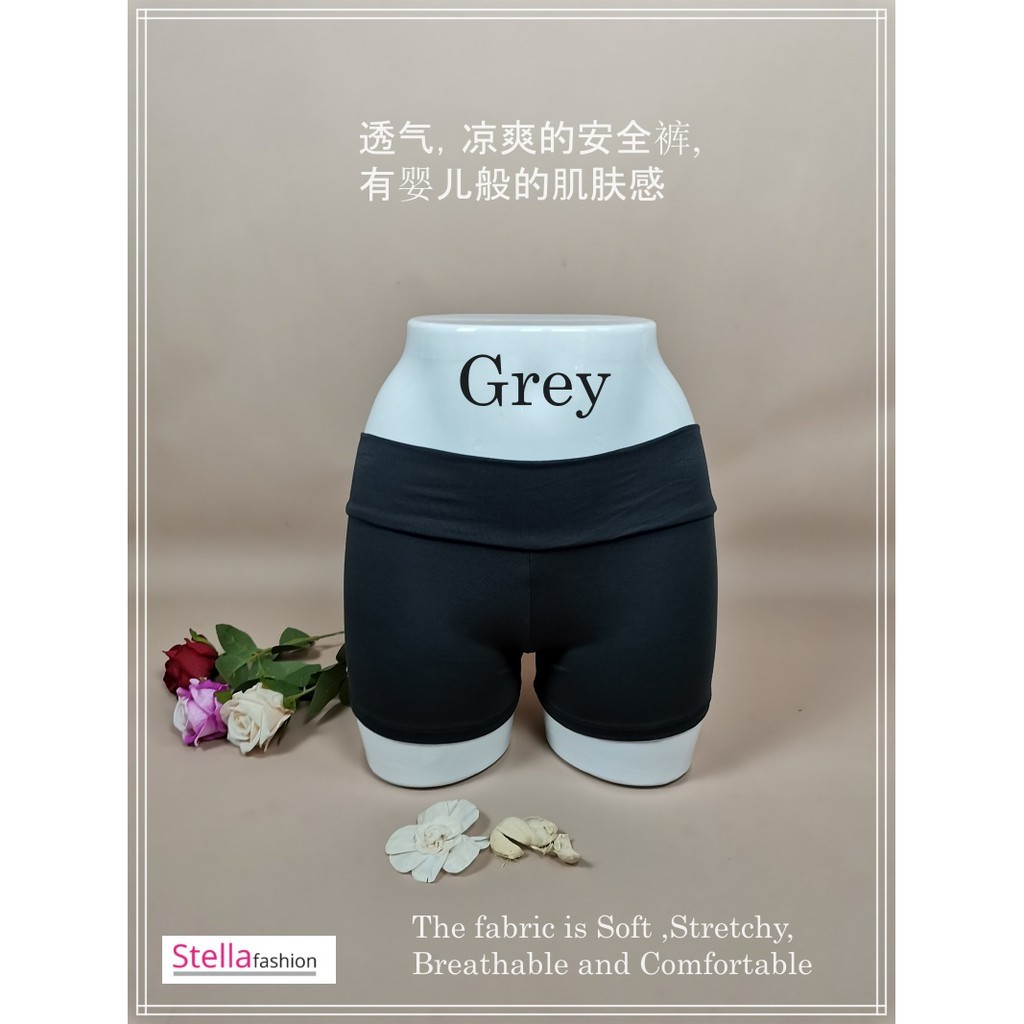 Stella Fashion Modal Bamboo Fibre Mid Waist Soft Comfortable Ladies Safety Pants Inner Wear, Outer Wear Plus size M-XL-Stella's Fashion