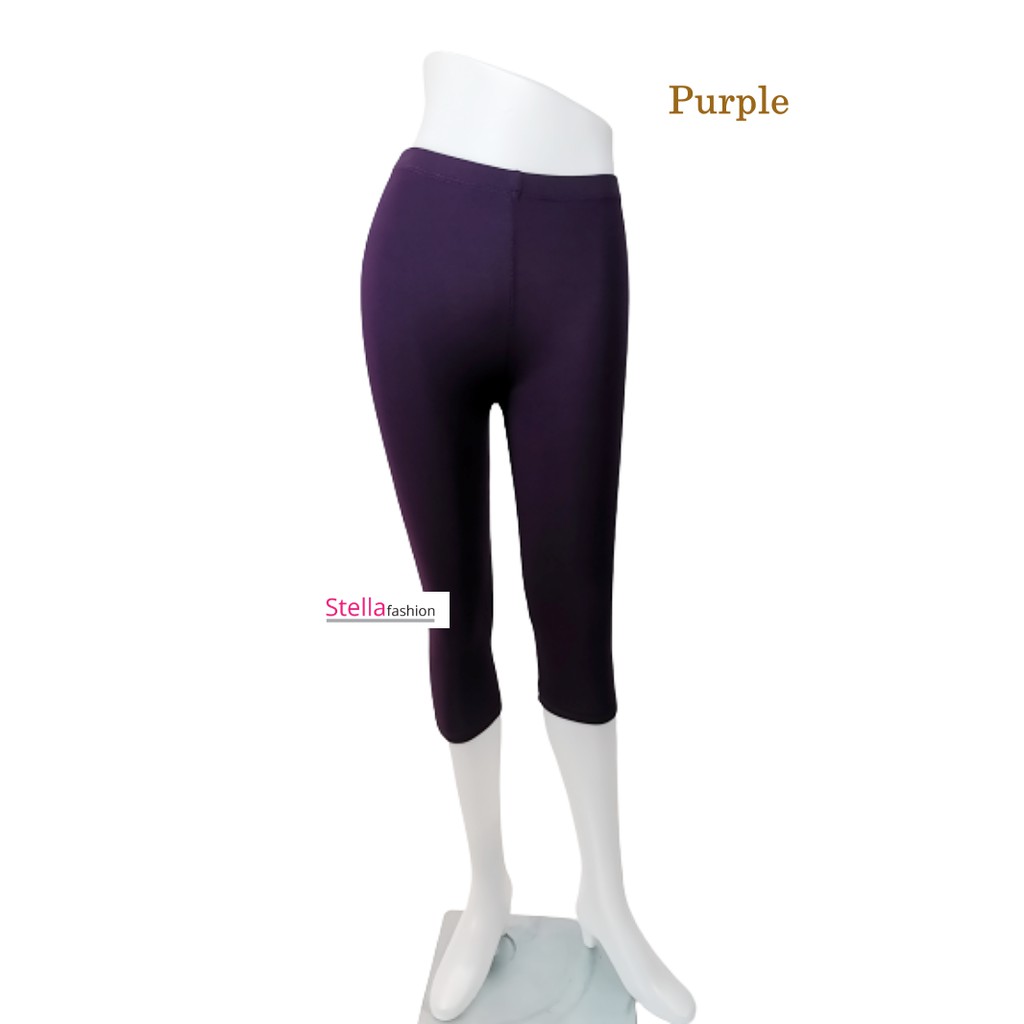 Stella Fashion Ready Stock MODAL LEGGINGS Yoga Sport Wear Legging Stretchable Tights Singapore Seller-Stella's Fashion
