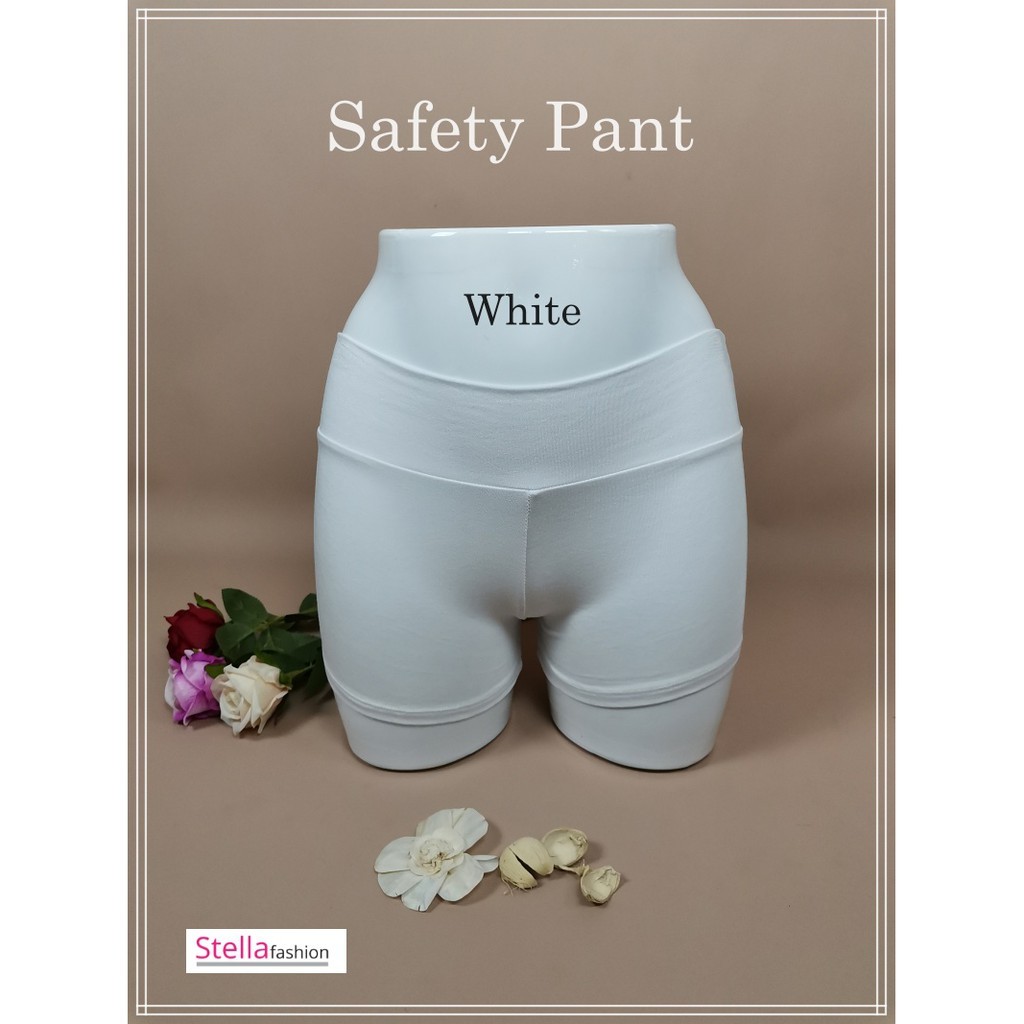 Stella Fashion Modal Bamboo Fibre Mid Waist Soft Comfortable Ladies Safety Pants Inner Wear, Outer Wear Plus size M-XL-Stella's Fashion