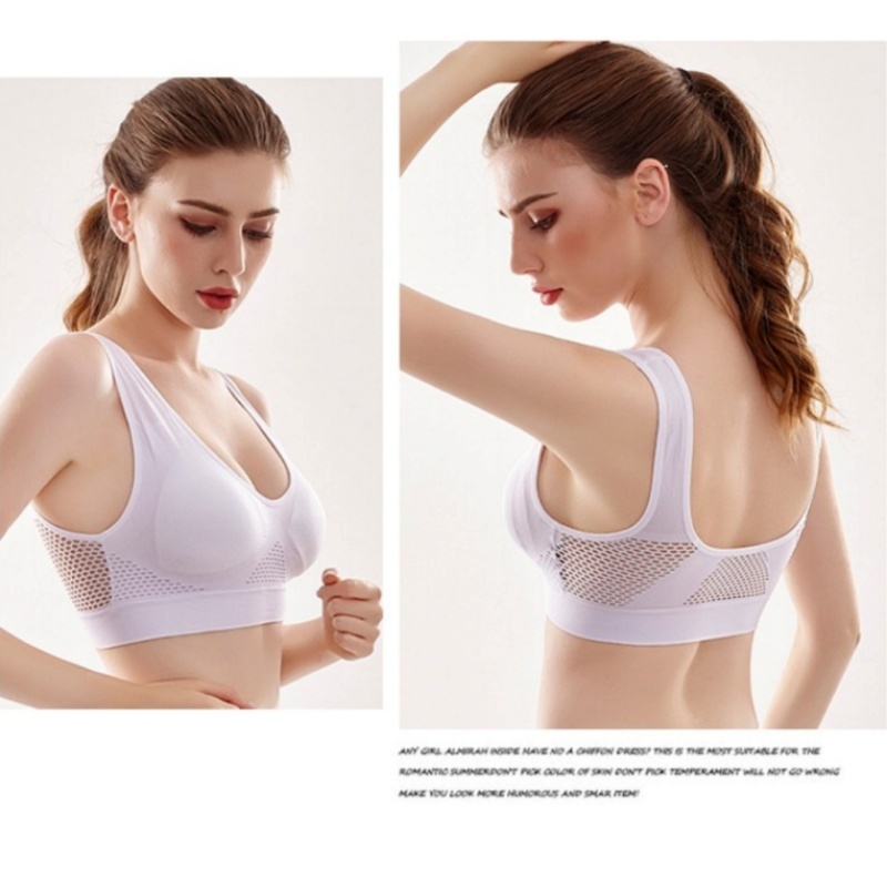 Women Plus Size Bralette lady seamless sports bra Yoga suits Yoga bra running sport bra size besar bra perempuan-Stella's Fashion