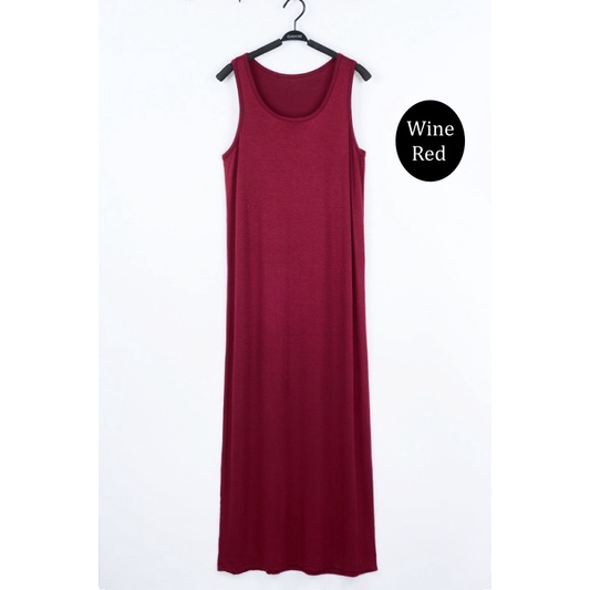 Stella Fashion Spring and Summer Modal vest long skirt loose long suspender bottoming skirt with racer vest skirt-Stella's Fashion