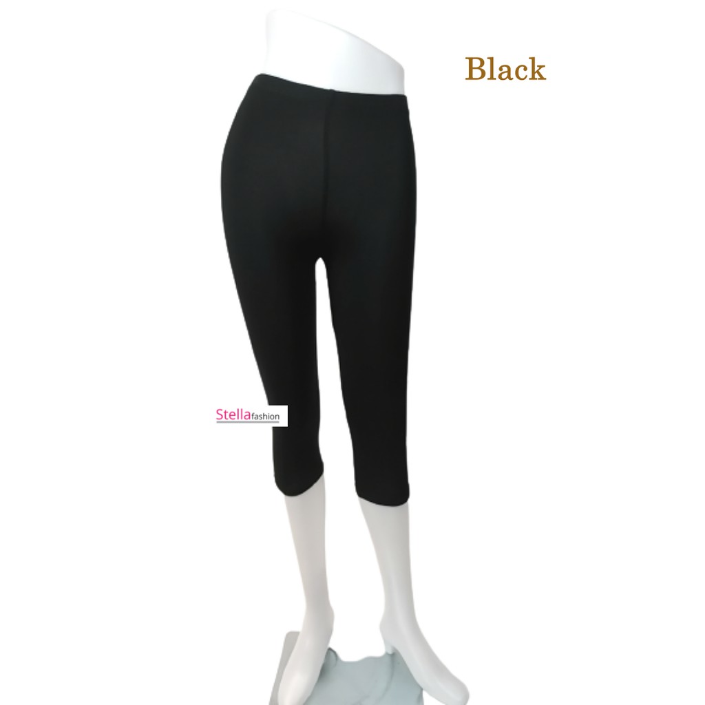 Stella Fashion Ready Stock MODAL LEGGINGS Yoga Sport Wear Legging Stretchable Tights Singapore Seller-Stella's Fashion