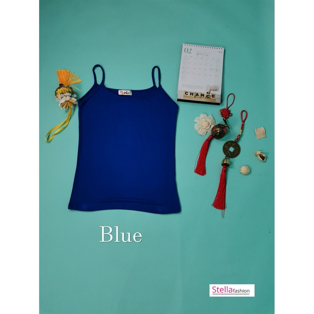 [STELLA FASHION]  U-Back Spaghetti Strape Tank Tops  Korea  MODAL + Spandex  Women Plus size Camisoles  M -XL Tanks Tops