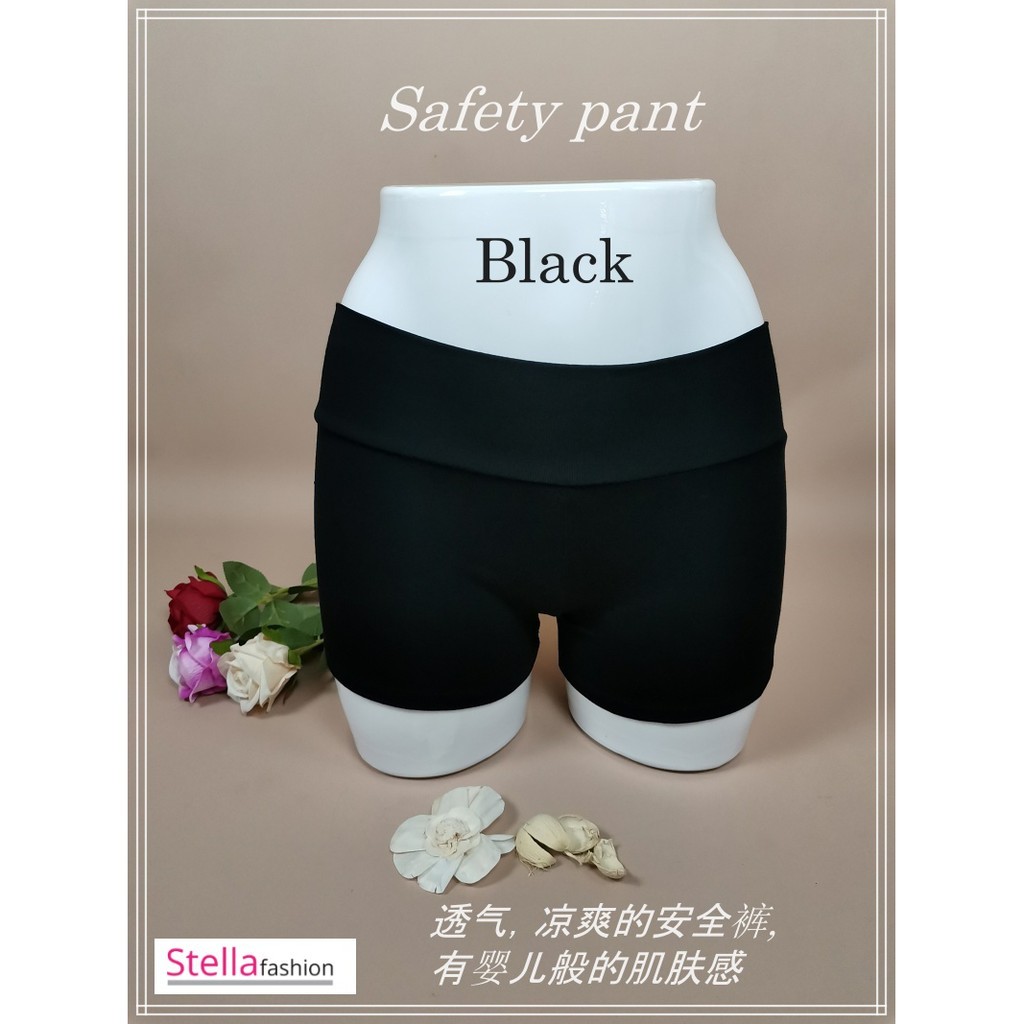Stella Fashion Modal Bamboo Fibre Mid Waist Soft Comfortable Ladies Safety Pants Inner Wear, Outer Wear Plus size M-XL-Stella's Fashion