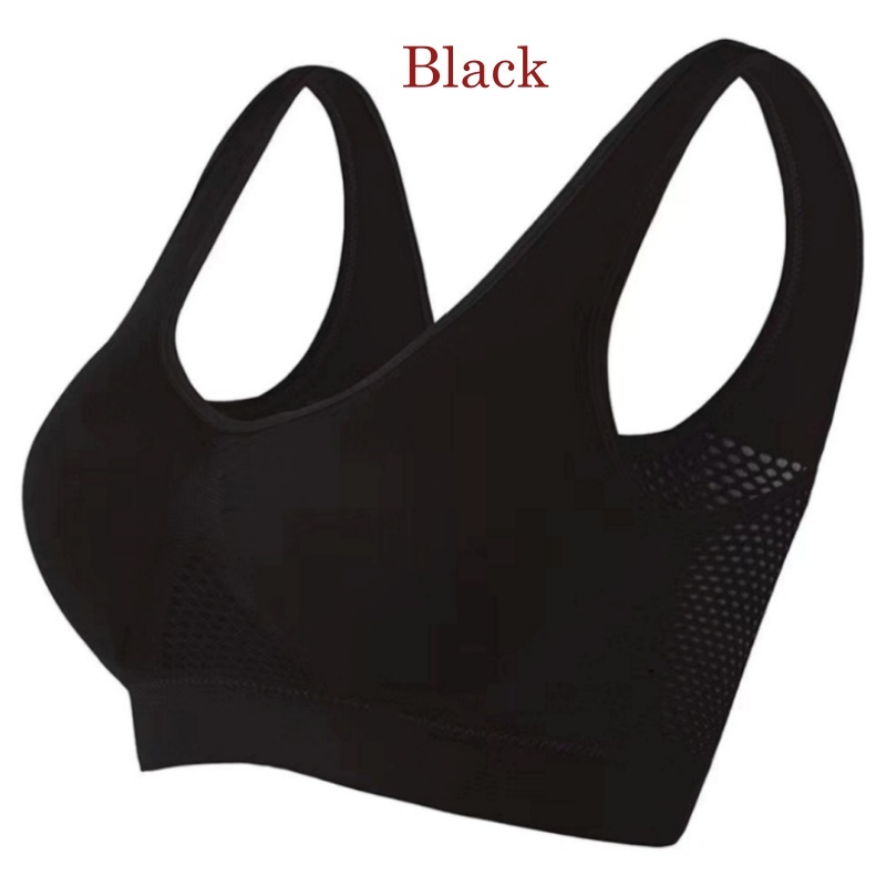 Women Plus Size Bralette lady seamless sports bra Yoga suits Yoga bra running sport bra size besar bra perempuan-Stella's Fashion