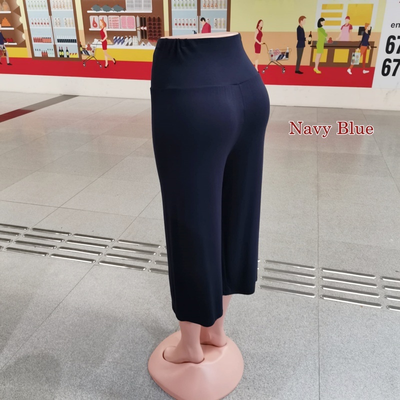 Stella Fashion women High Waist Wide-leg Straight Pants Summer Casual Loose yoga Stretch Trouser Modal cotton loose pant
